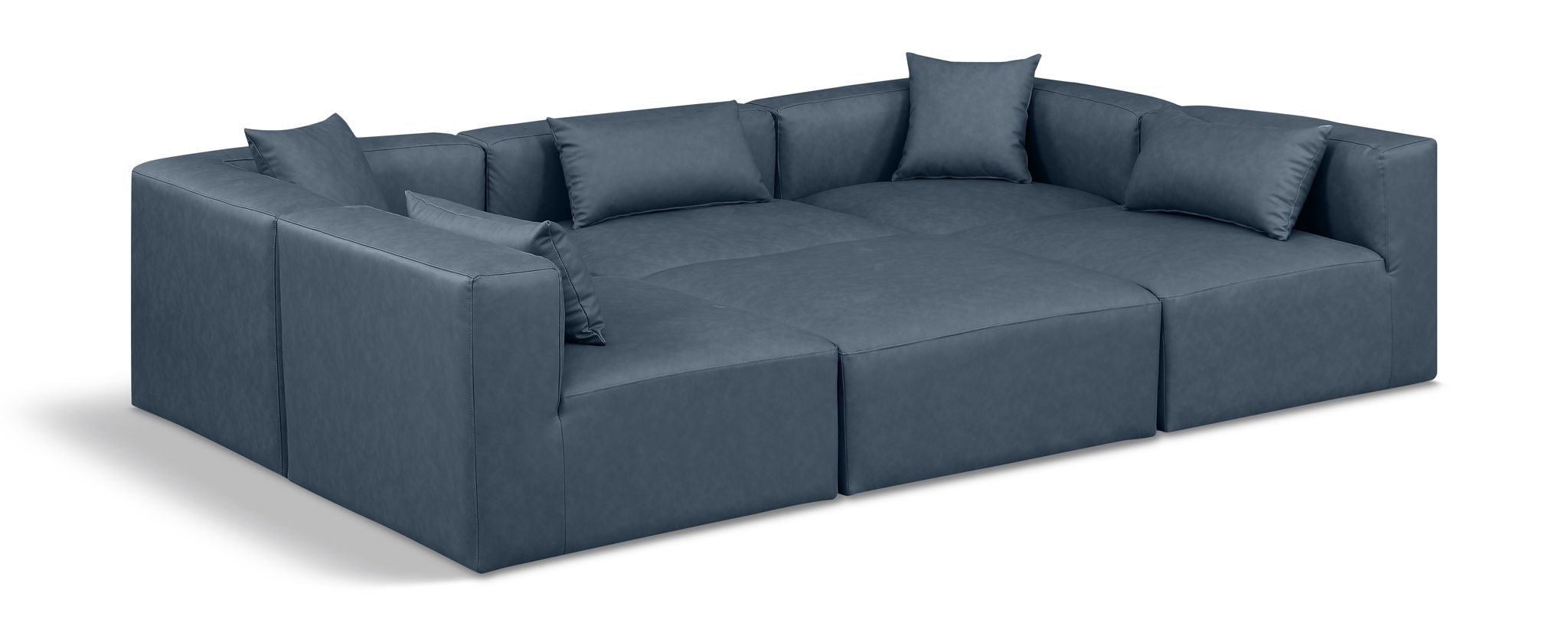 Cube - 6 Piece Modular Sectional - Urban Living Furniture (Los Angeles, CA)