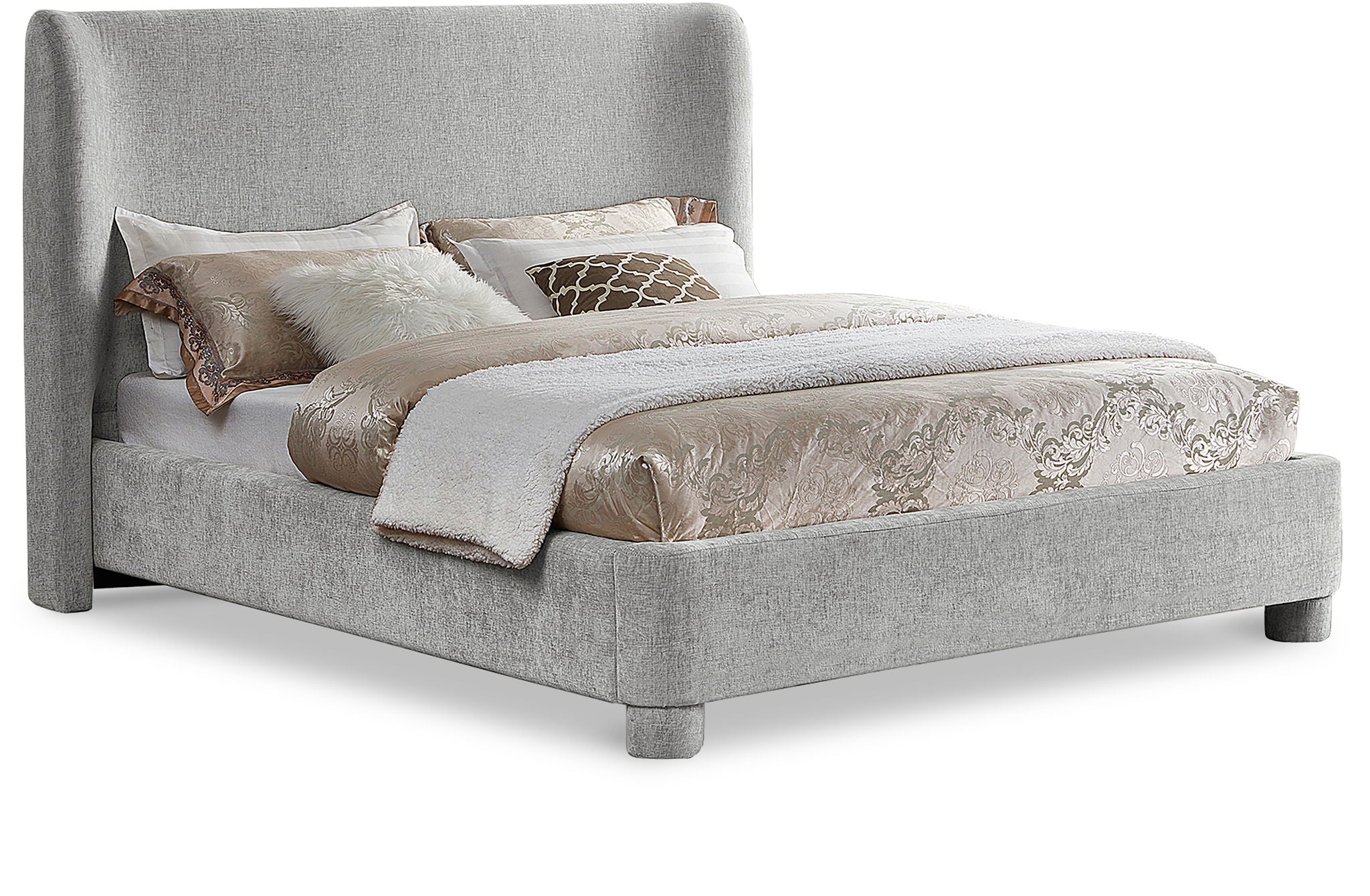 Penny - Chenille Fabric Bed - Urban Living Furniture (Los Angeles, CA)
