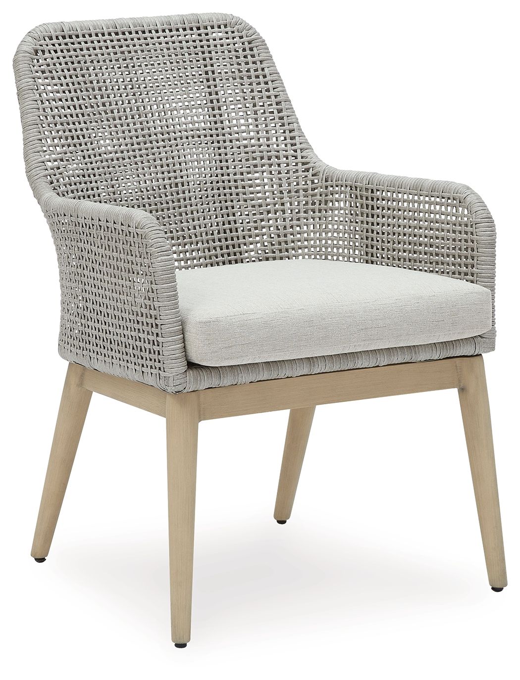 Seton Creek - Gray - Arm Chair With Cushion (Set of 2) - Urban Living Furniture (Los Angeles, CA)