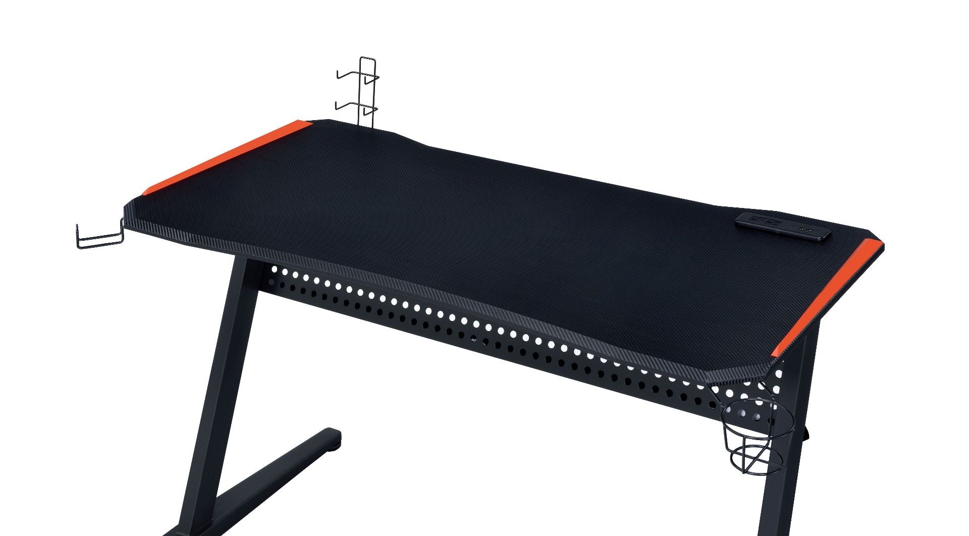 Dragi - Gaming Desk With USB - Black & Red - Urban Living Furniture (Los Angeles, CA)