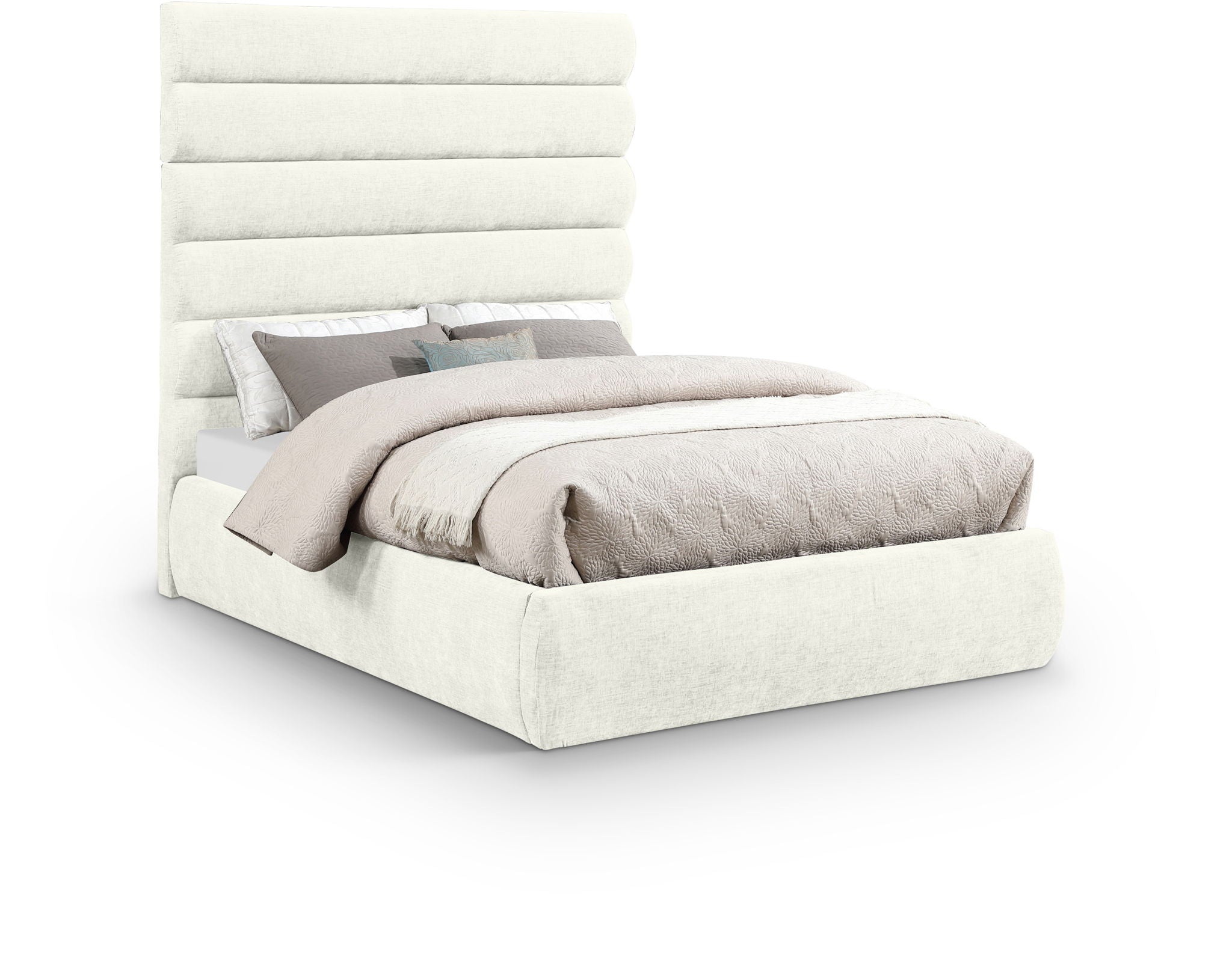 Adam - Chenille Fabric Bed With 70.5" Headboard - Urban Living Furniture (Los Angeles, CA)