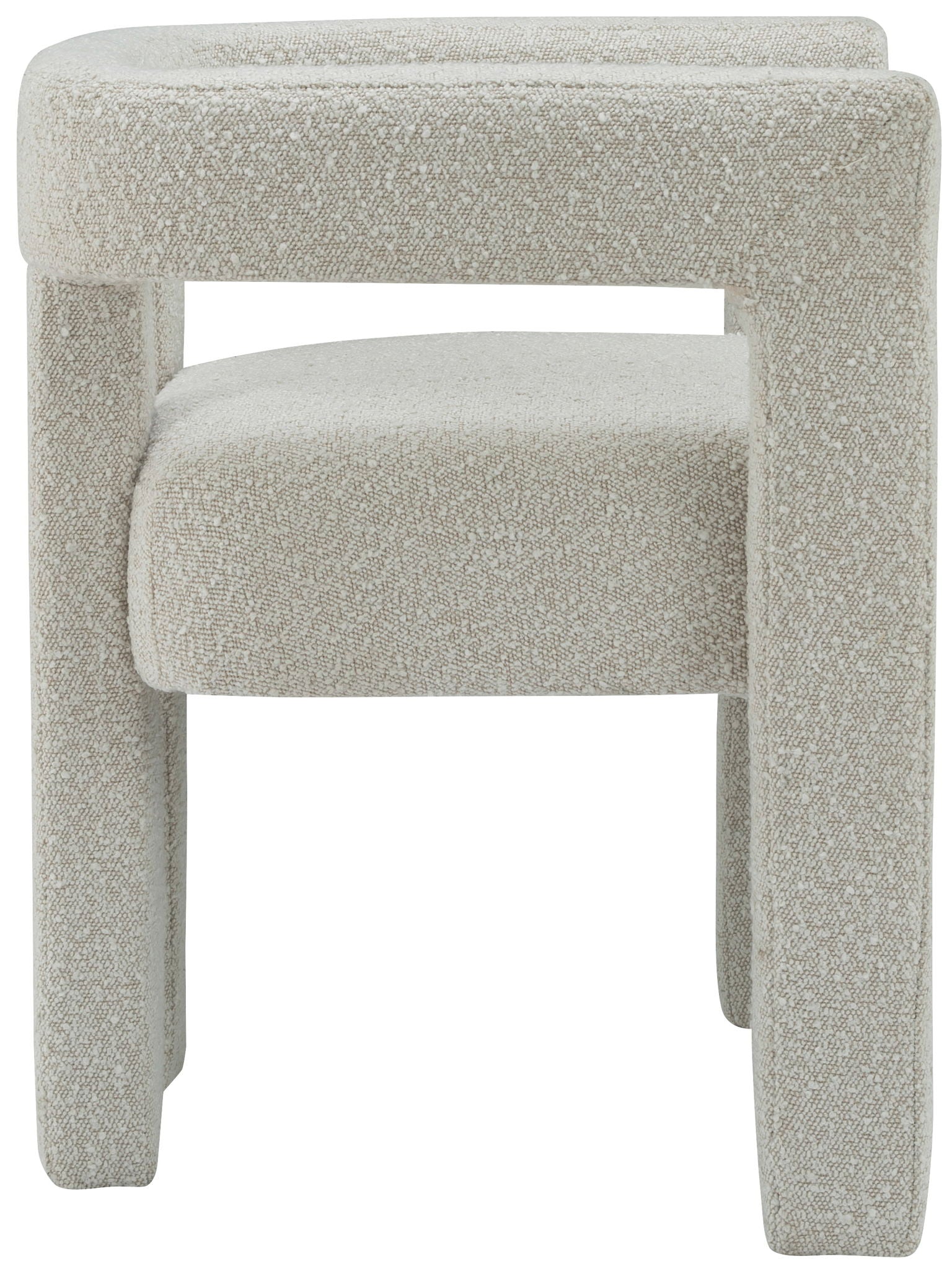 Athena - Boucle Fabric Dining Chair - Urban Living Furniture (Los Angeles, CA)