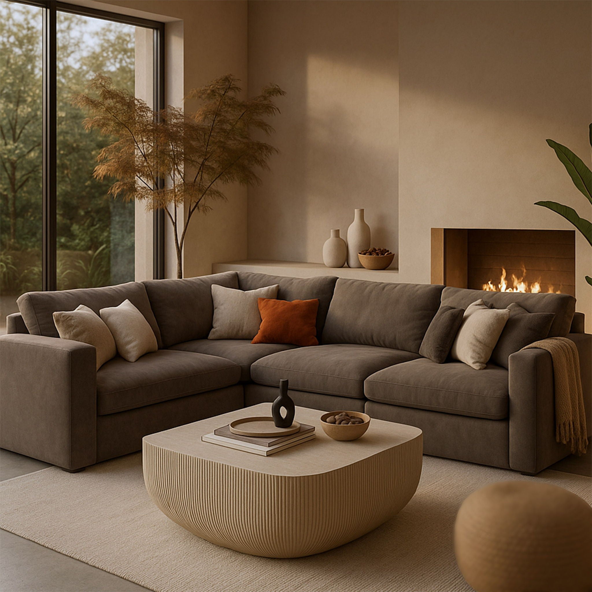 Sonara - Concrete Table - Urban Living Furniture (Los Angeles, CA)