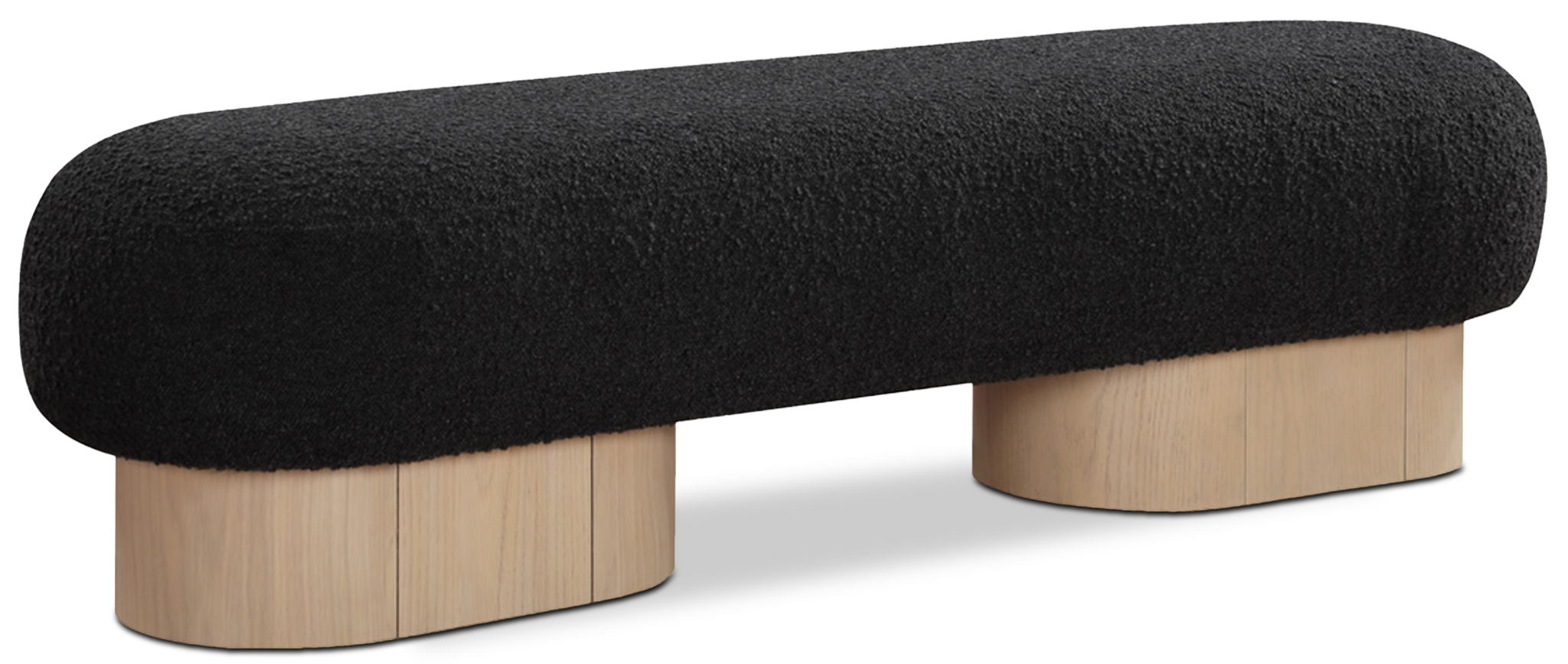 Robertson - Bench With Natural Base - Urban Living Furniture (Los Angeles, CA)