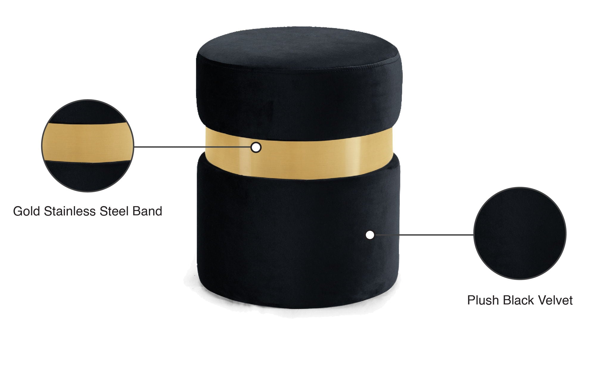 Hailey - Ottoman - Urban Living Furniture (Los Angeles, CA)