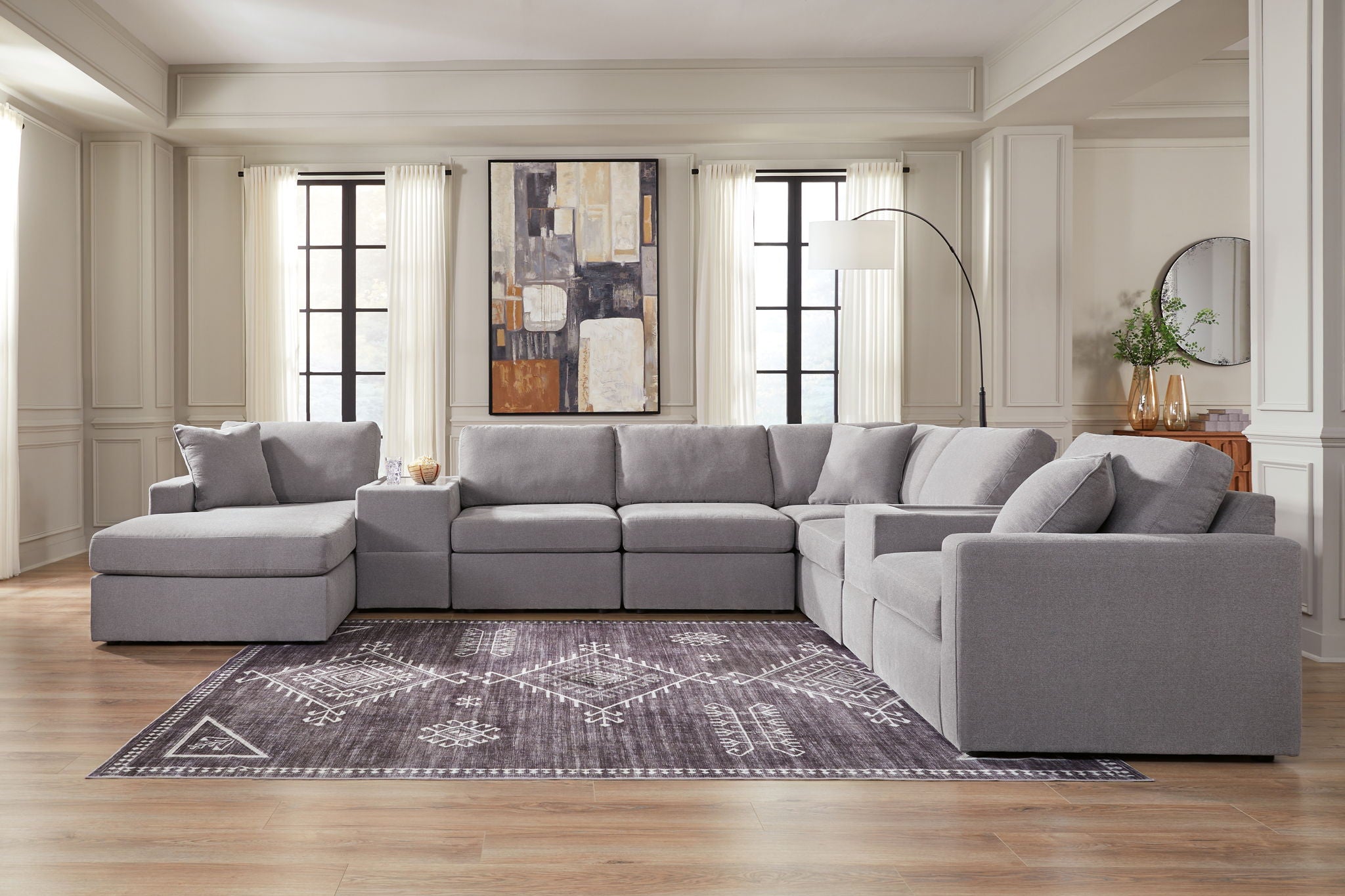 Modmax - Granite - Sectional - Urban Living Furniture (Los Angeles, CA)