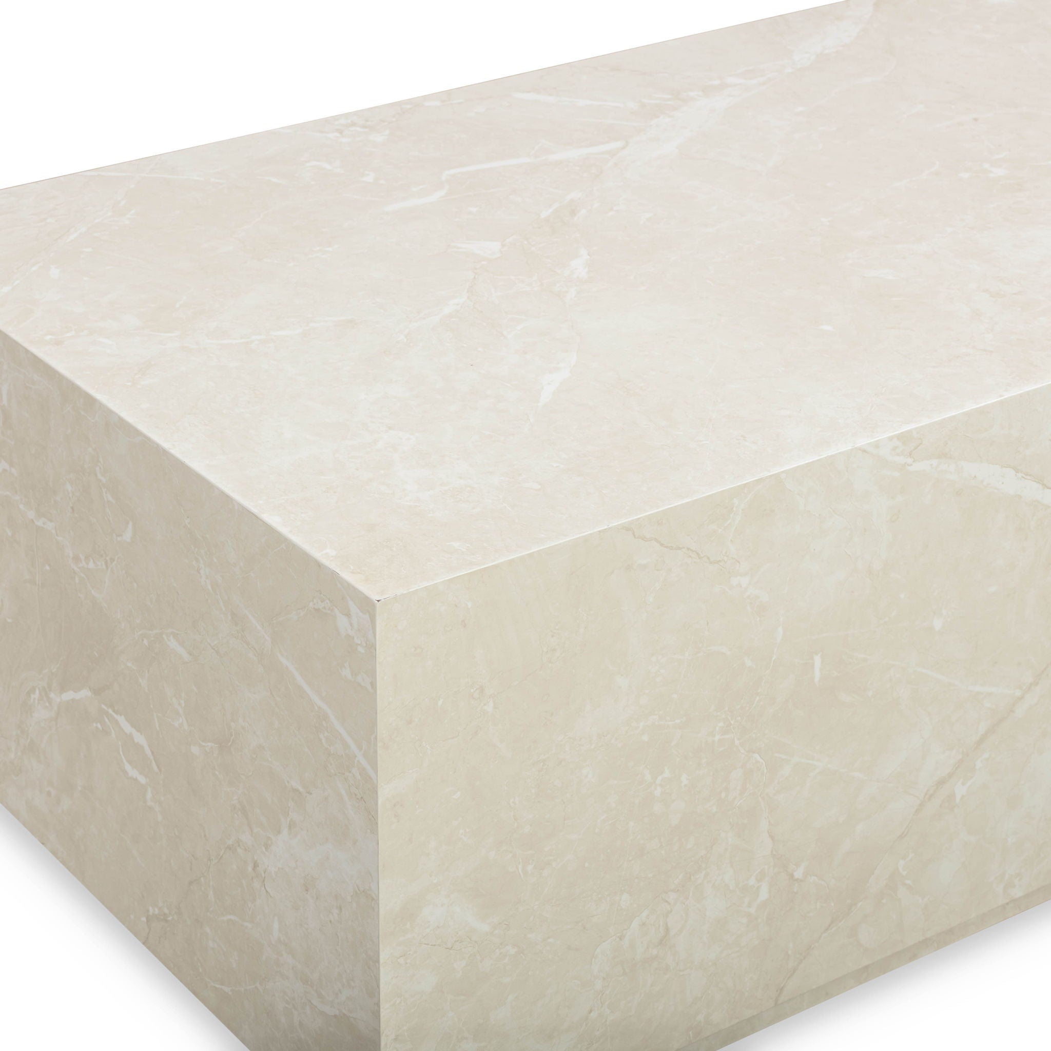 Romy - Coffee Table - Cream Travertine