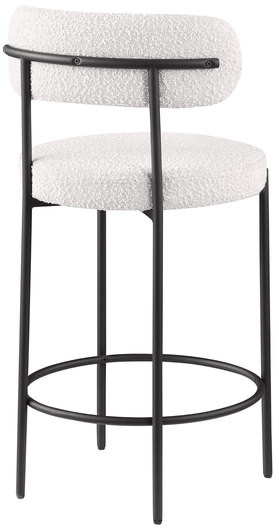 Beacon - Boucle Fabric Stool (Set of 2) - Urban Living Furniture (Los Angeles, CA)