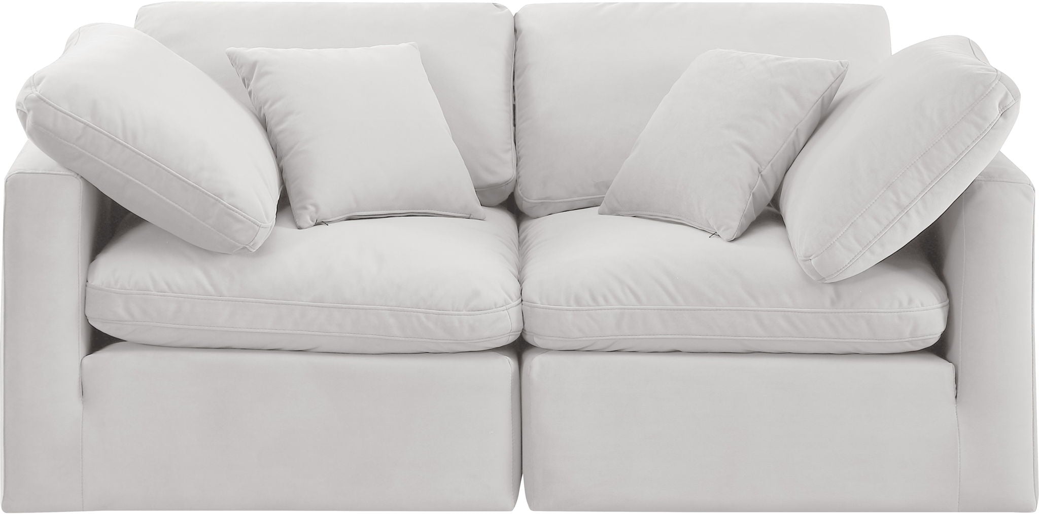 Indulge - Velvet 2 Seat Modular Sofa - Urban Living Furniture (Los Angeles, CA)