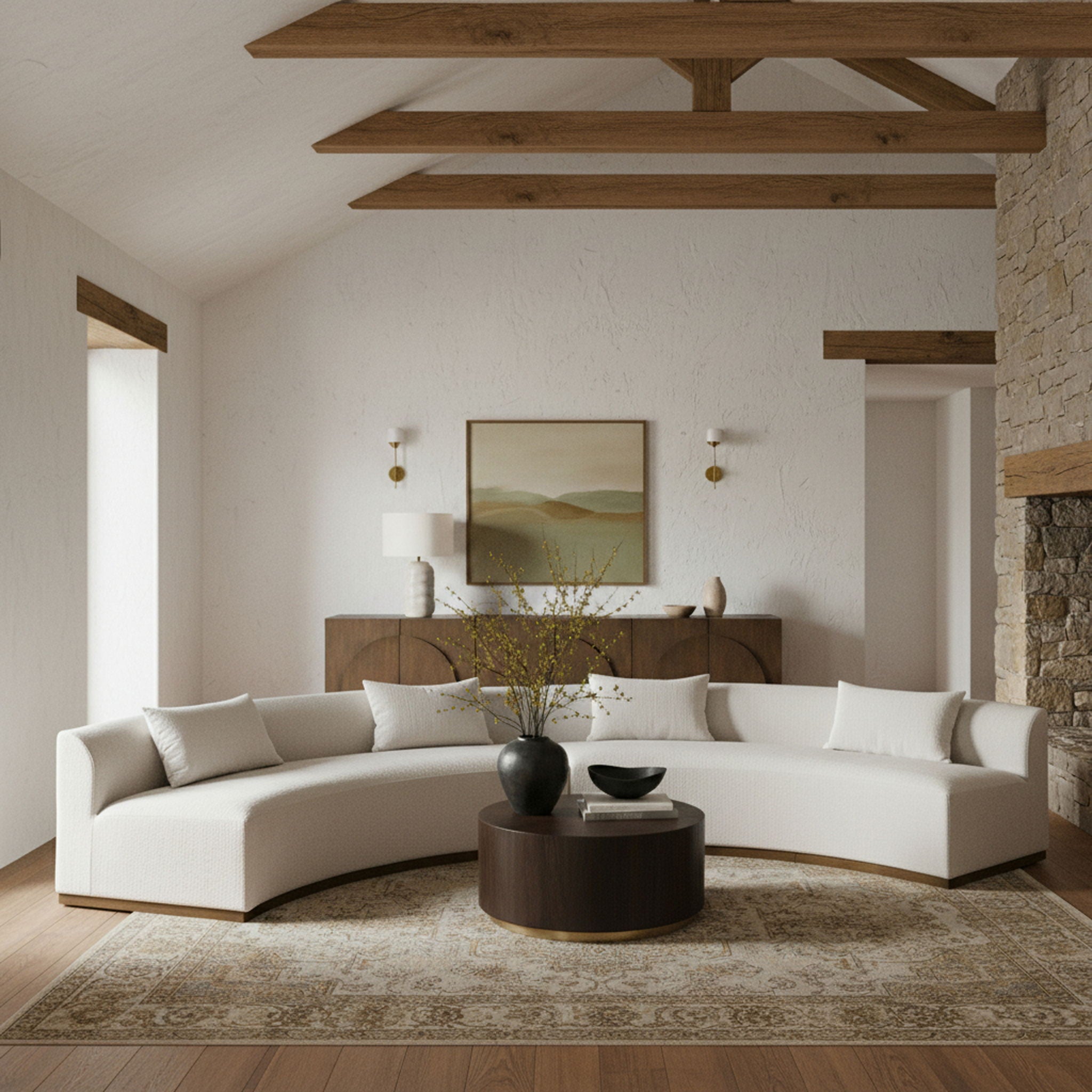 Avanti - 182.5" Chenille Fabric Upholstered 2 Piece Modular Sectional - Urban Living Furniture (Los Angeles, CA)