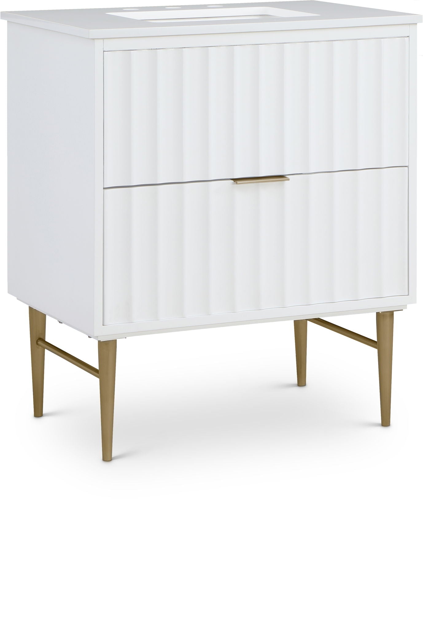 Modernist - Bathroom Vanity With Gold Legs - Urban Living Furniture (Los Angeles, CA)
