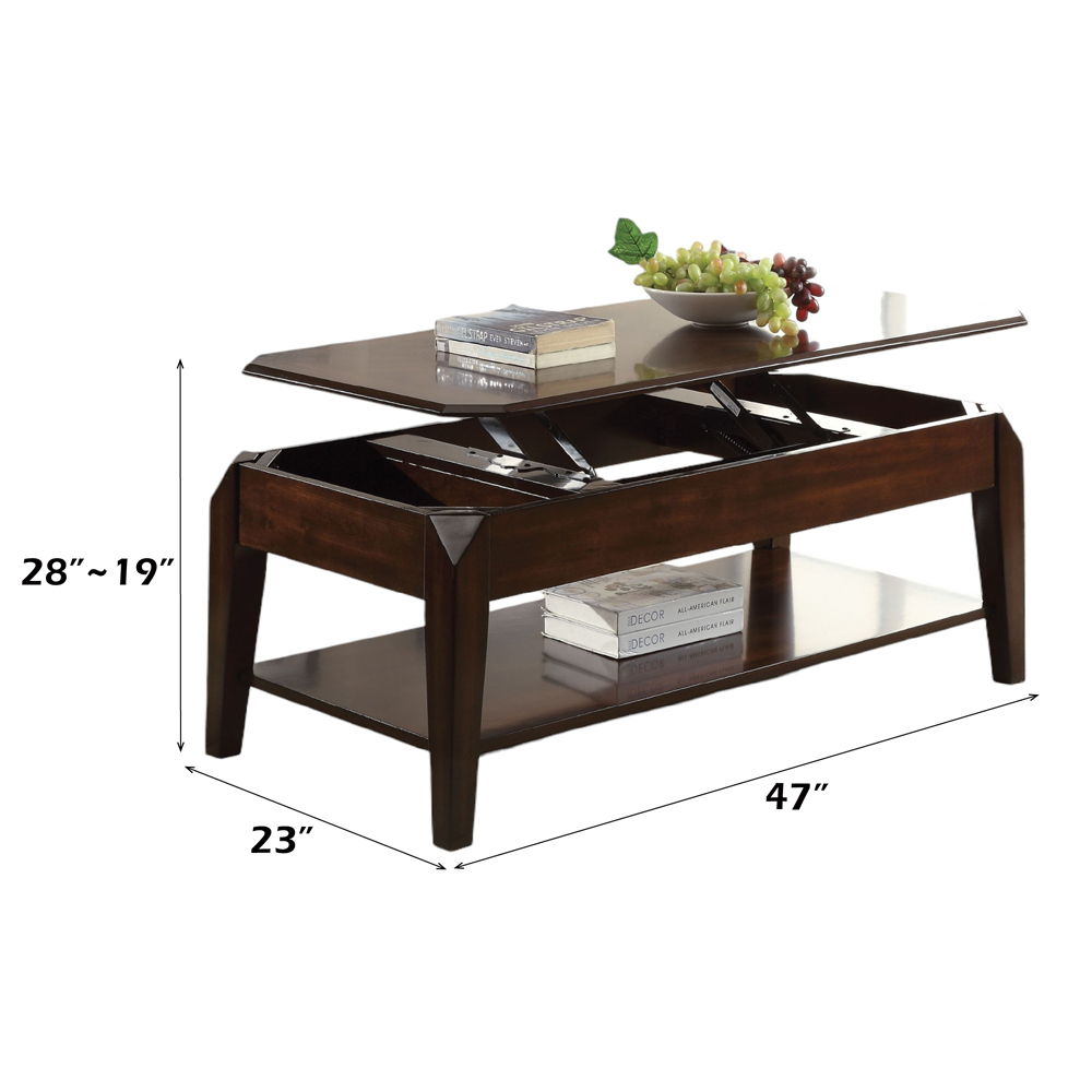 Docila - Coffee Table With Lift Top - Walnut - Urban Living Furniture (Los Angeles, CA)