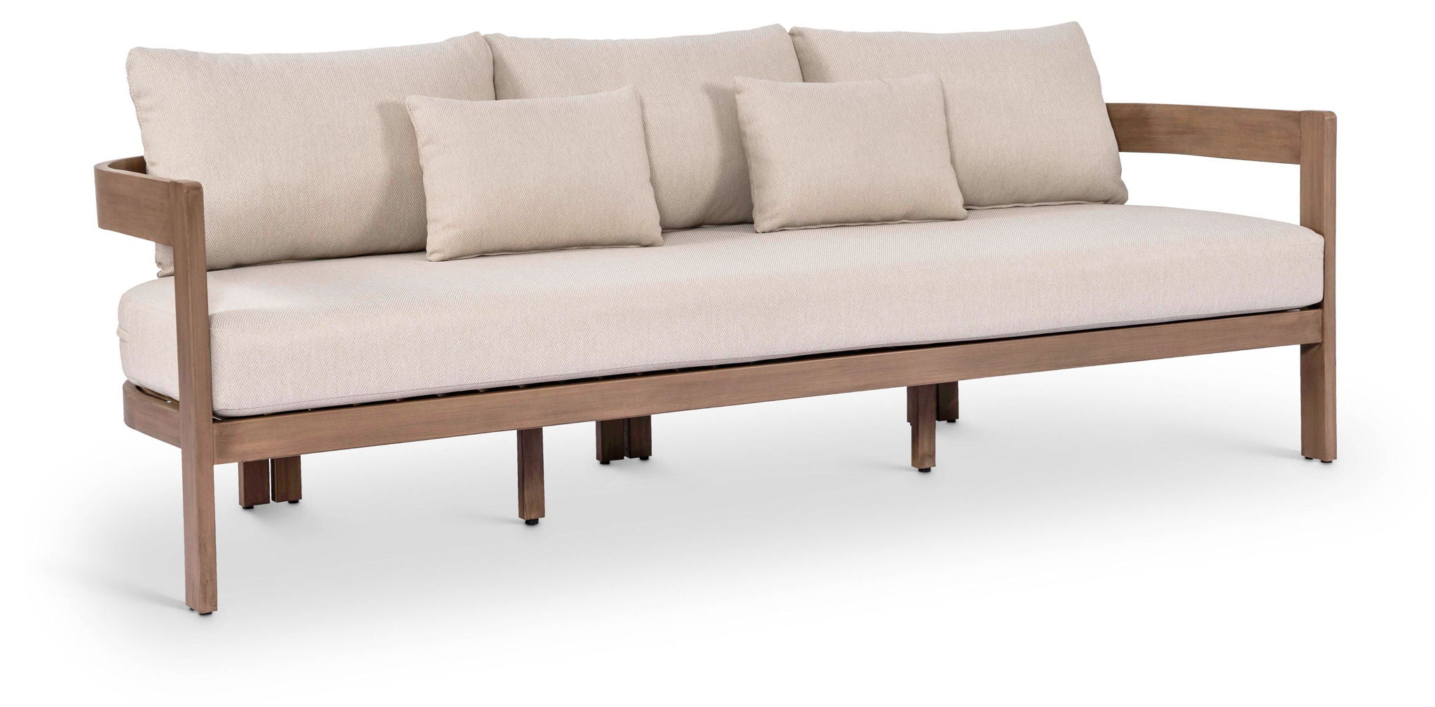 Newport - Water Resistant Fabric 86.75" Upholstered Outdoor Patio Sofa - Urban Living Furniture (Los Angeles, CA)