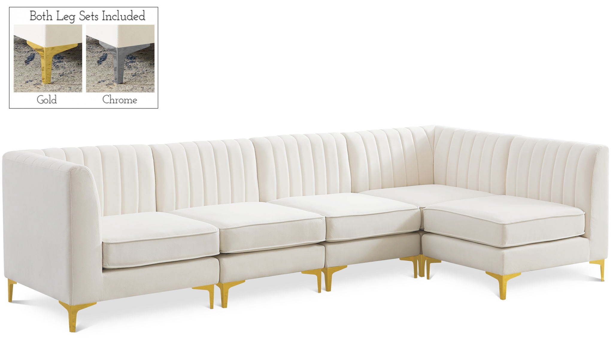 Alina - 5 Piece Modular Sectional - Urban Living Furniture (Los Angeles, CA)