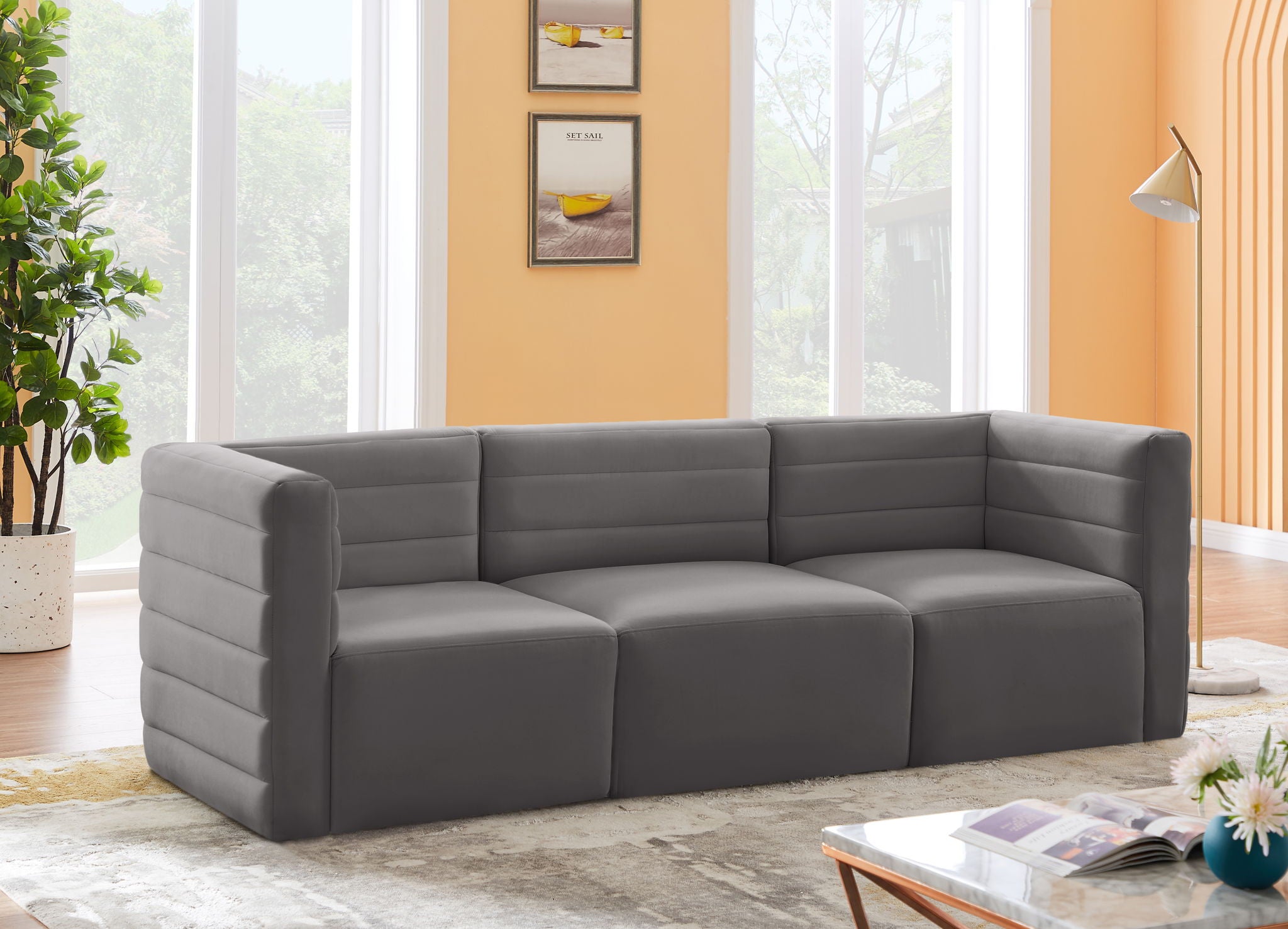 Quincy - Modular 3 Seat Sofa - Urban Living Furniture (Los Angeles, CA)
