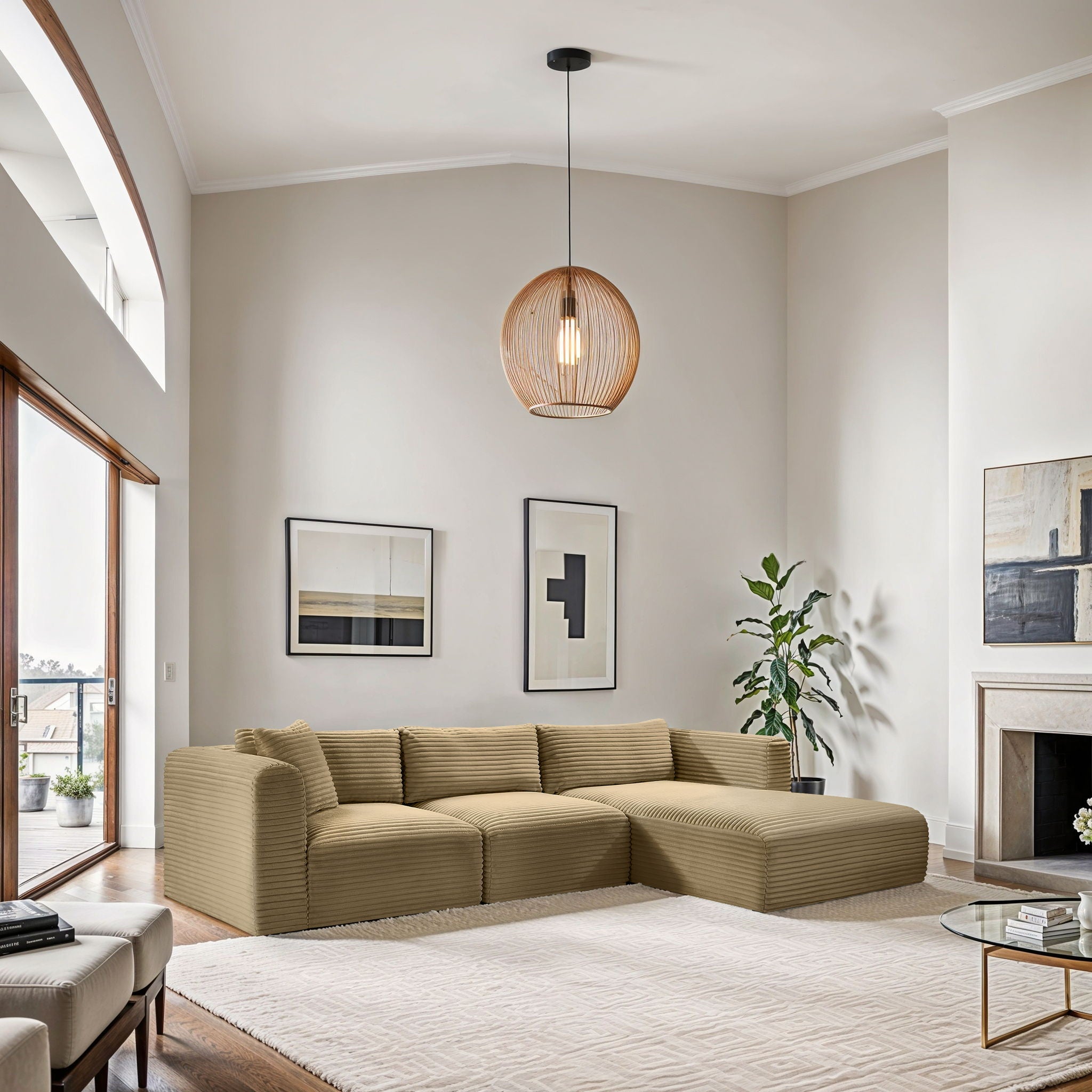 Shaggy - 3 Piece Modular Sectional - Urban Living Furniture (Los Angeles, CA)