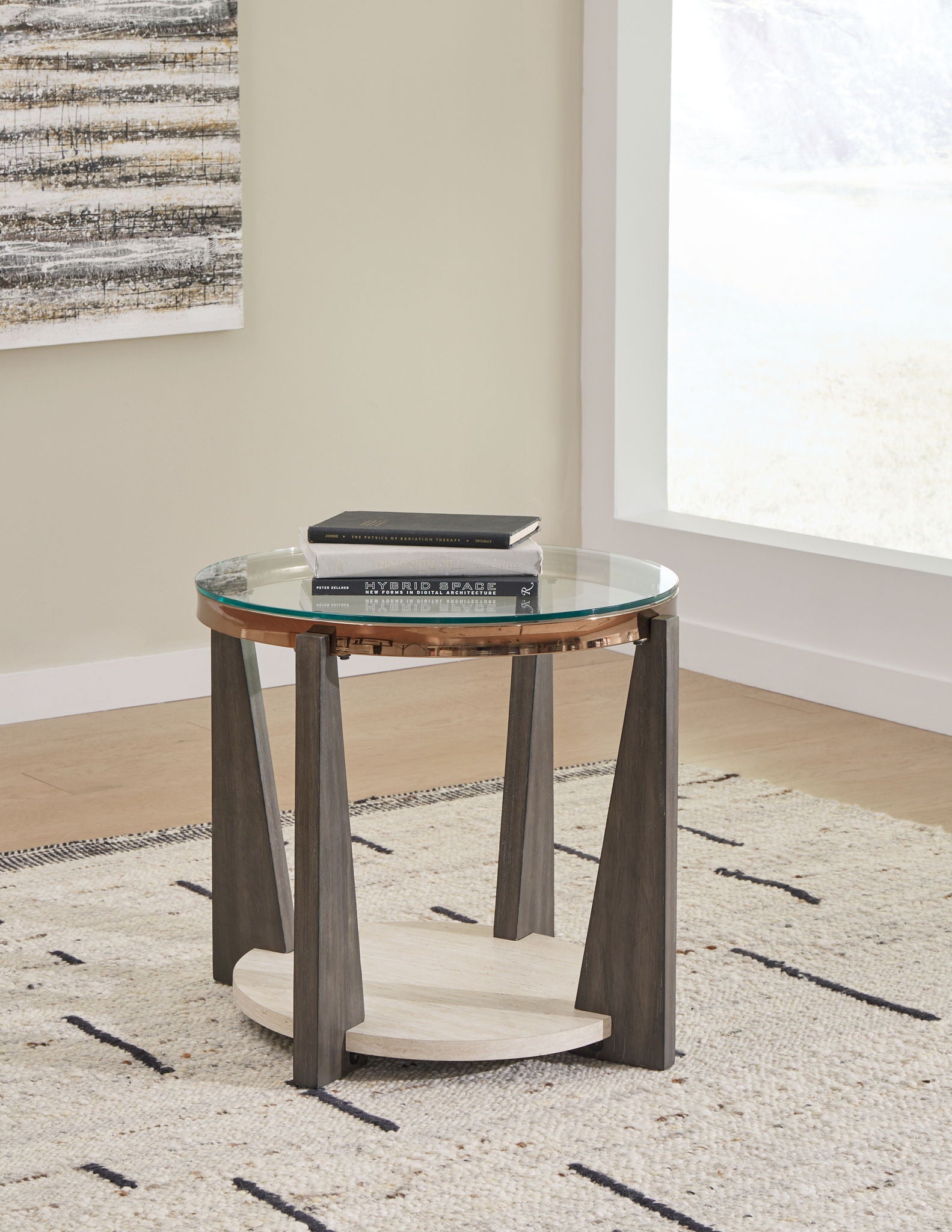 Frazwa - Multi - Round End Table - Urban Living Furniture (Los Angeles, CA)