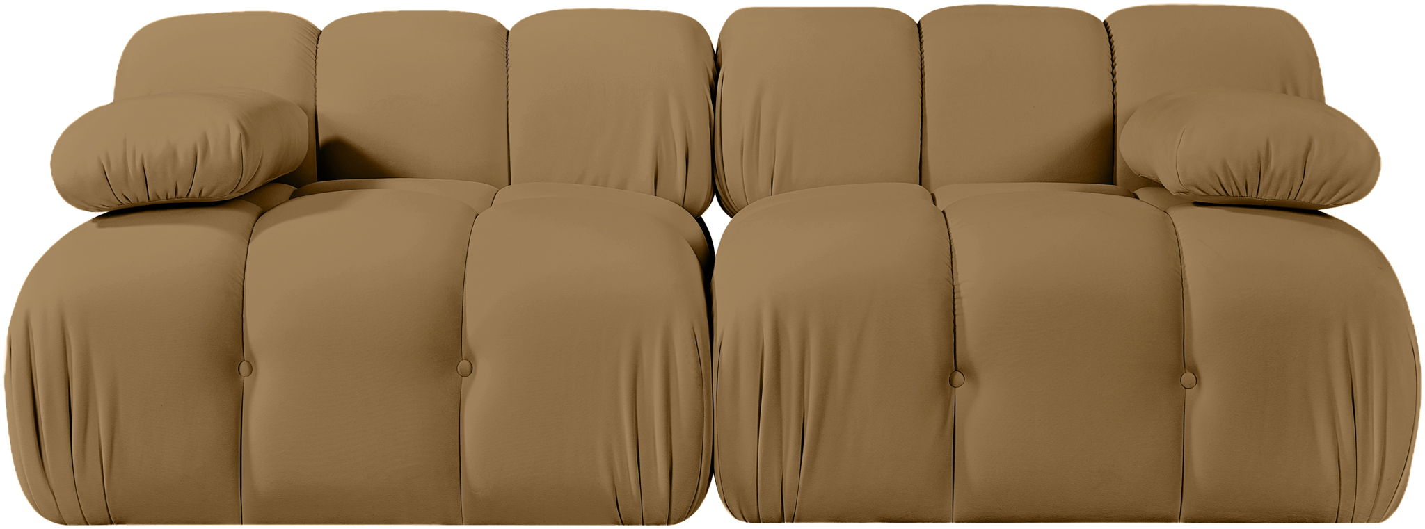 Orin - Velvet Performance Fabric Upholstered 2 Piece Modular Sofa - Urban Living Furniture (Los Angeles, CA)