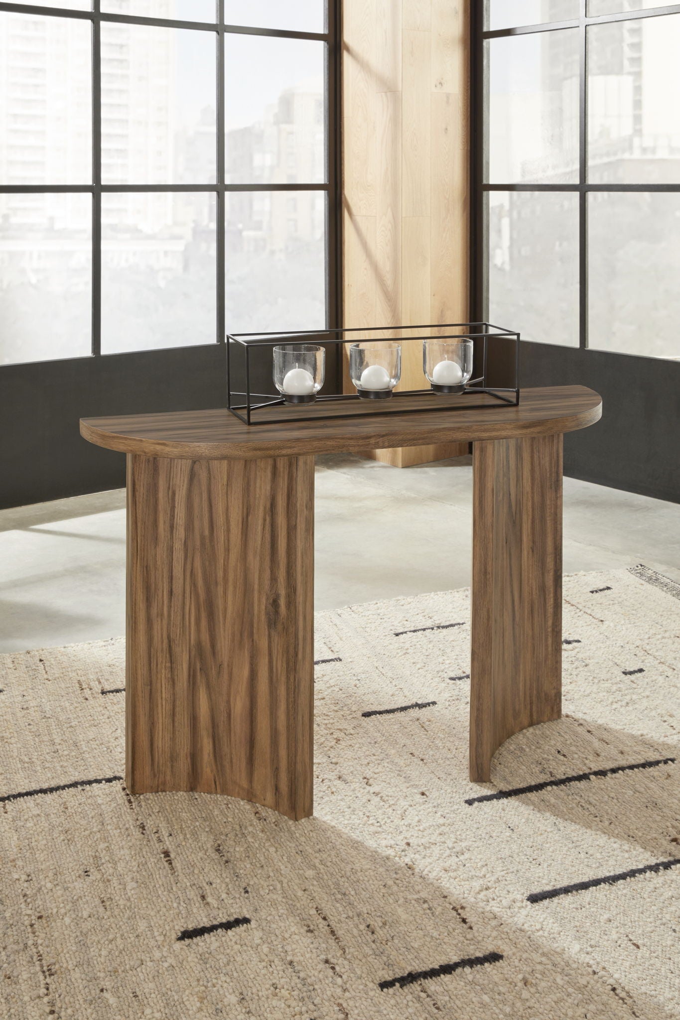 Austanny - Warm Brown - Sofa Table - Urban Living Furniture (Los Angeles, CA)