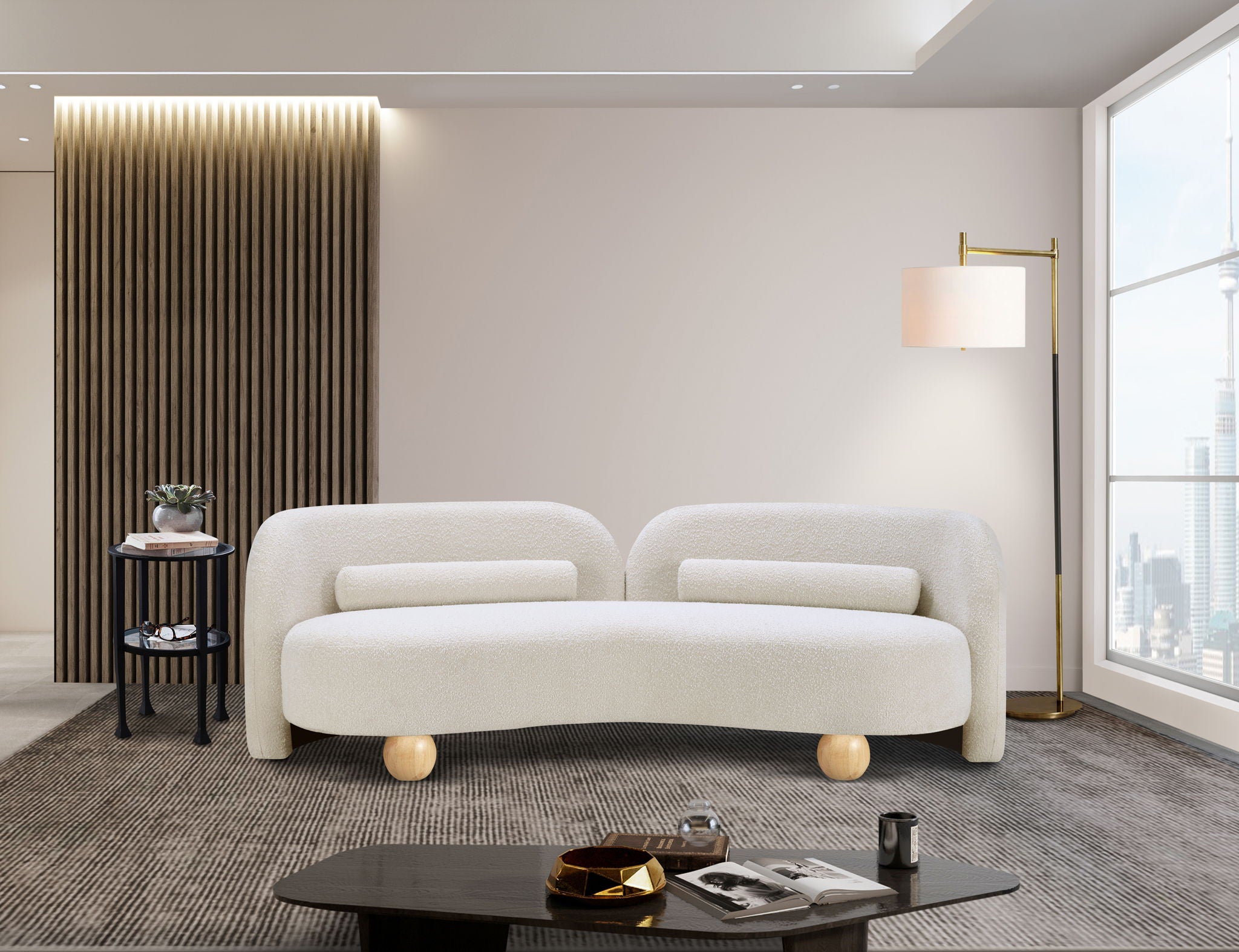 Daphne - Boucle Sofa - Urban Living Furniture (Los Angeles, CA)
