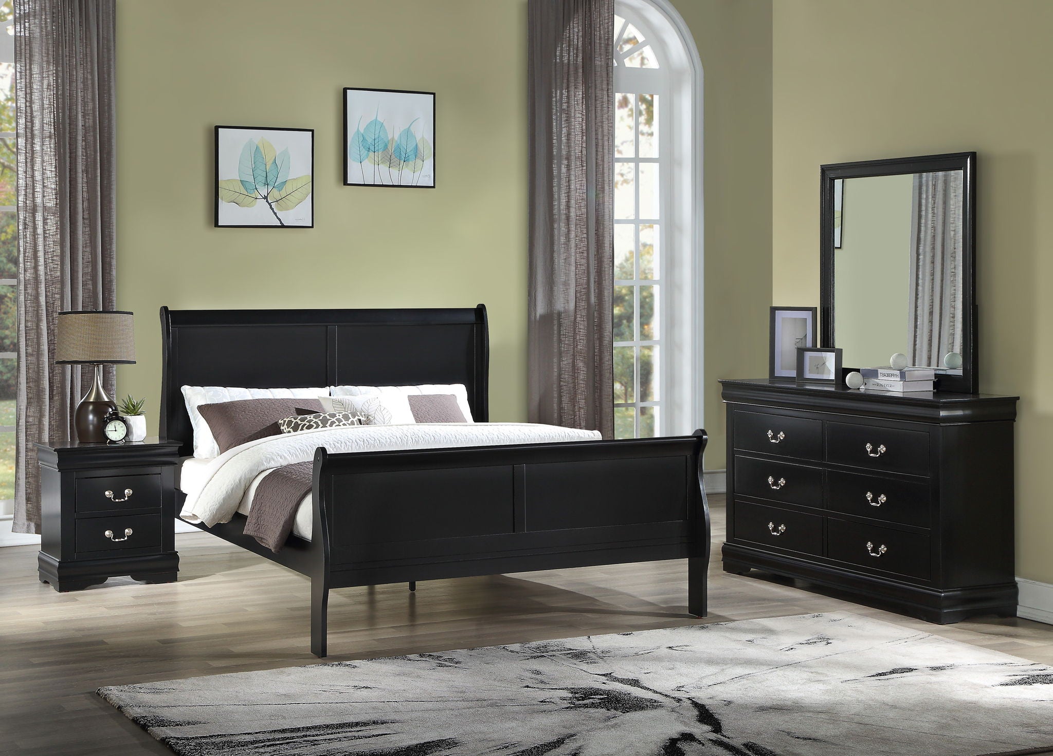 Louis Philip - Bedroom Set - Urban Living Furniture (Los Angeles, CA)