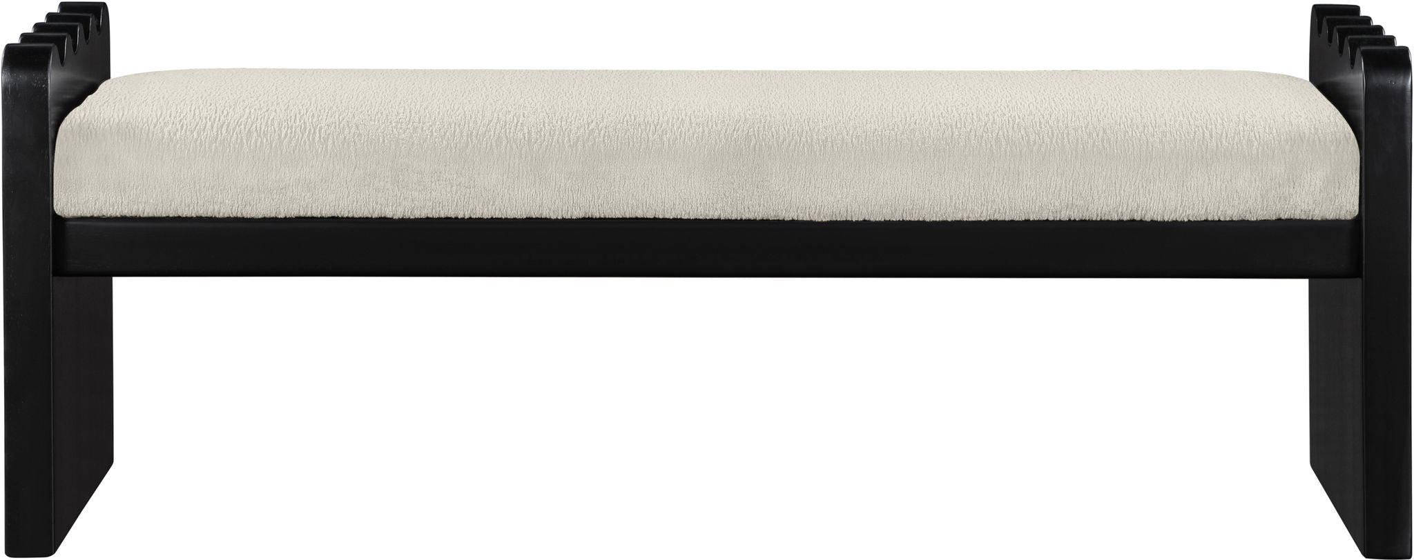 Sonia - Bench With Black Base - Urban Living Furniture (Los Angeles, CA)