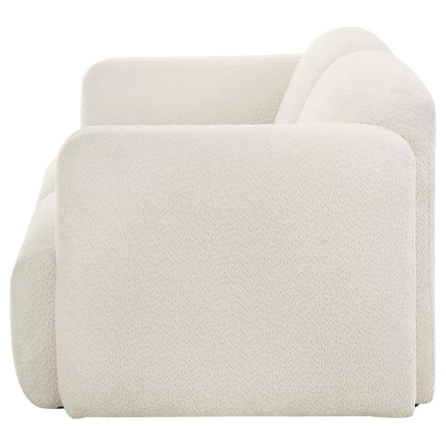 Dorset - Fabric Upholstered Round Track Arm Loveseat - Urban Living Furniture (Los Angeles, CA)