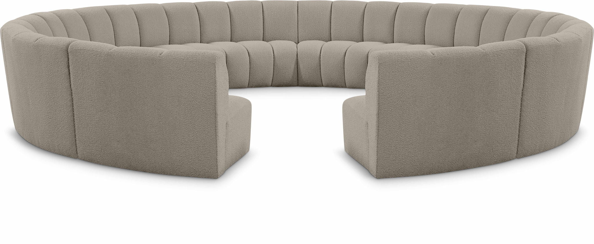 Infinity - 12 Piece Boucle Modular Sectional - Urban Living Furniture (Los Angeles, CA)