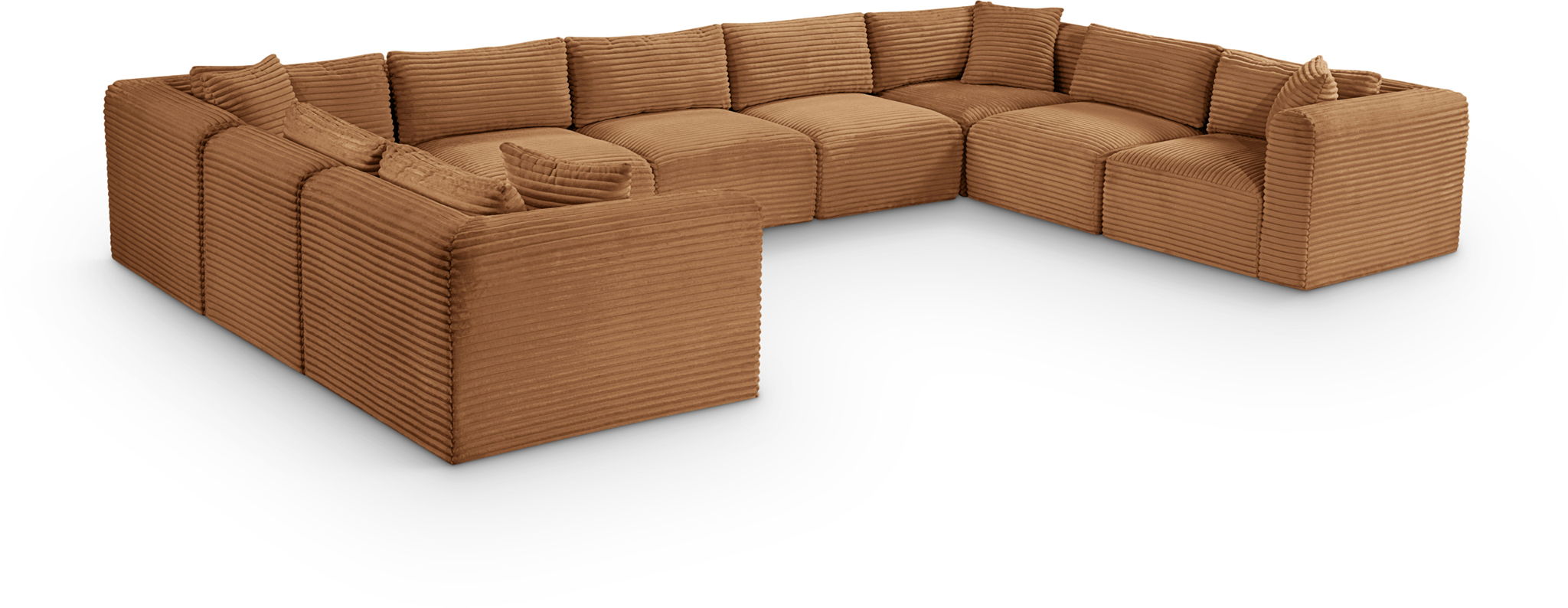 Shaggy - 9 Piece Modular U-Shaped Sectional - Urban Living Furniture (Los Angeles, CA)