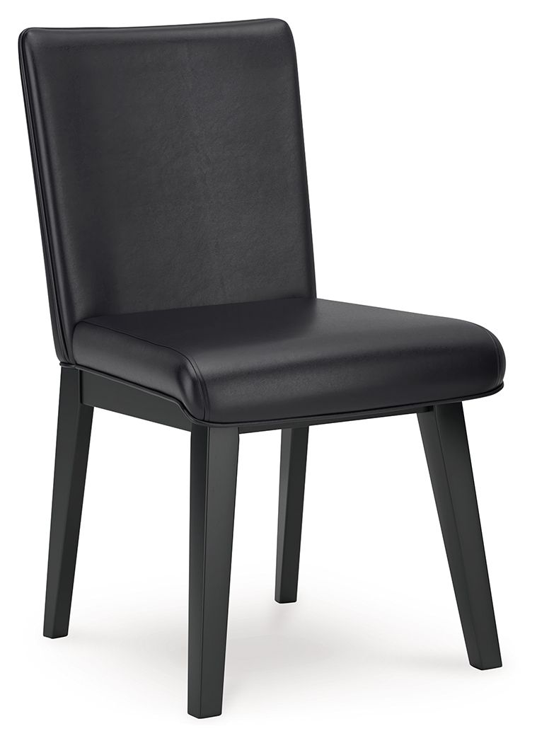 Jettaya - Black - Dining Upholstered Side Chair (Set of 2) - Urban Living Furniture (Los Angeles, CA)
