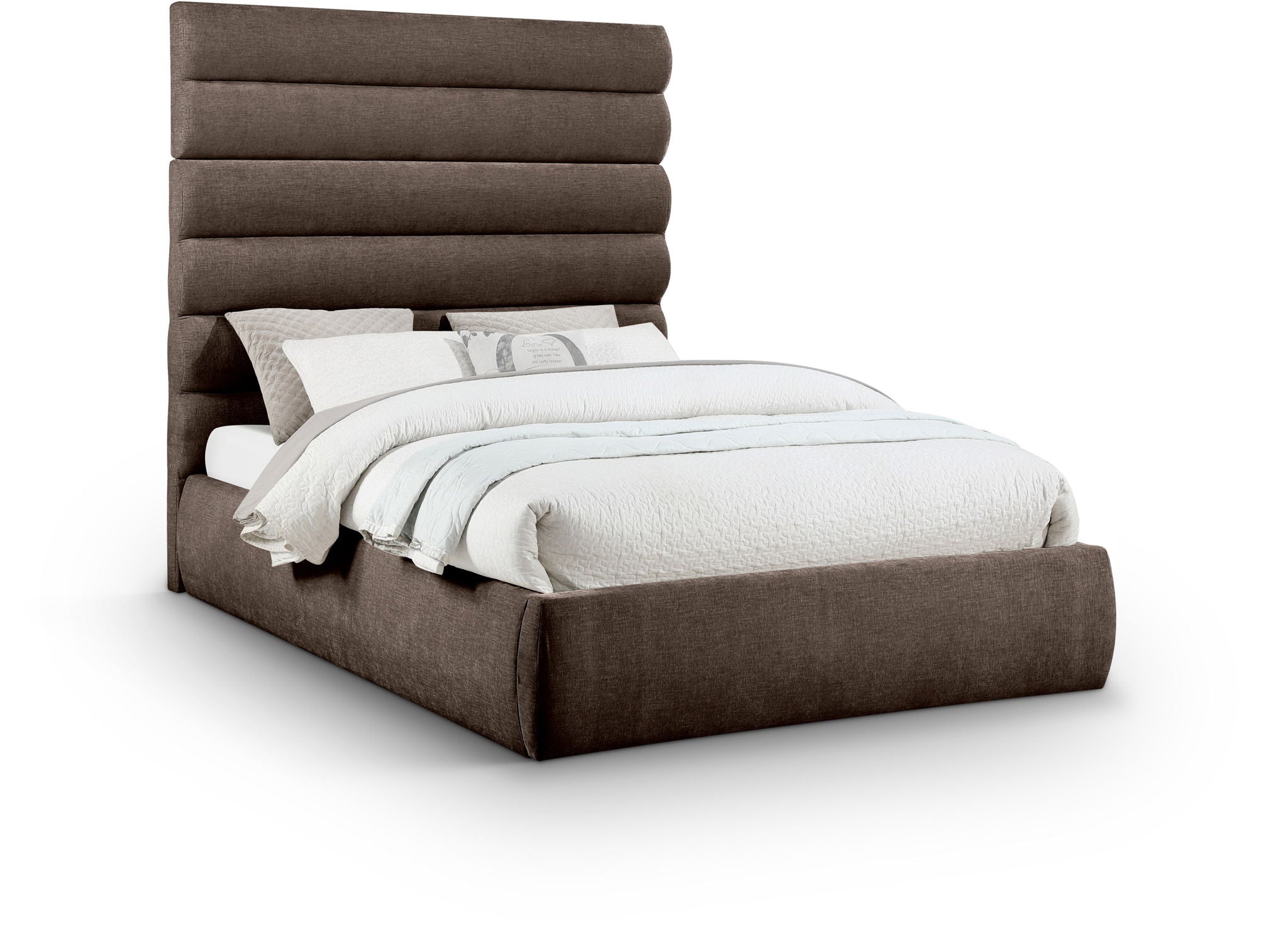 Adam - Chenille Fabric Bed With 70.5" Headboard - Urban Living Furniture (Los Angeles, CA)