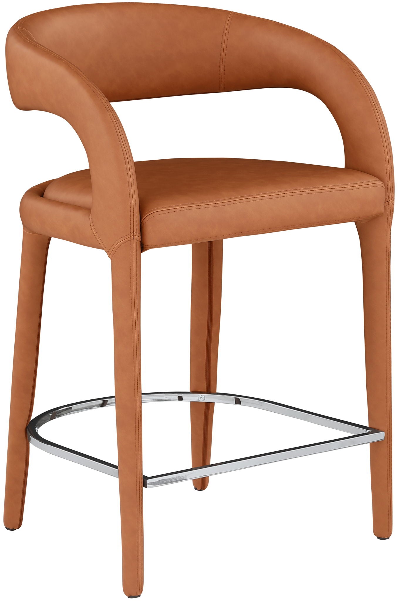 Sylvester - Stool - Cognac - Urban Living Furniture (Los Angeles, CA)