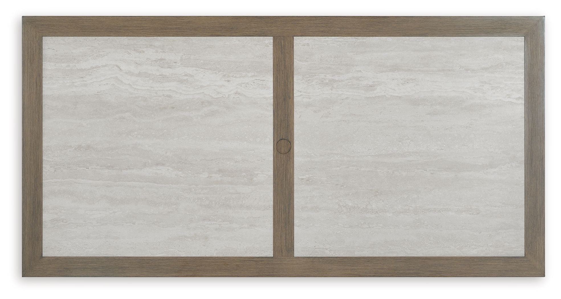 Rainier Ranch - Brown / Beige - Rectangle Dining Table With Umbrella Option - Urban Living Furniture (Los Angeles, CA)