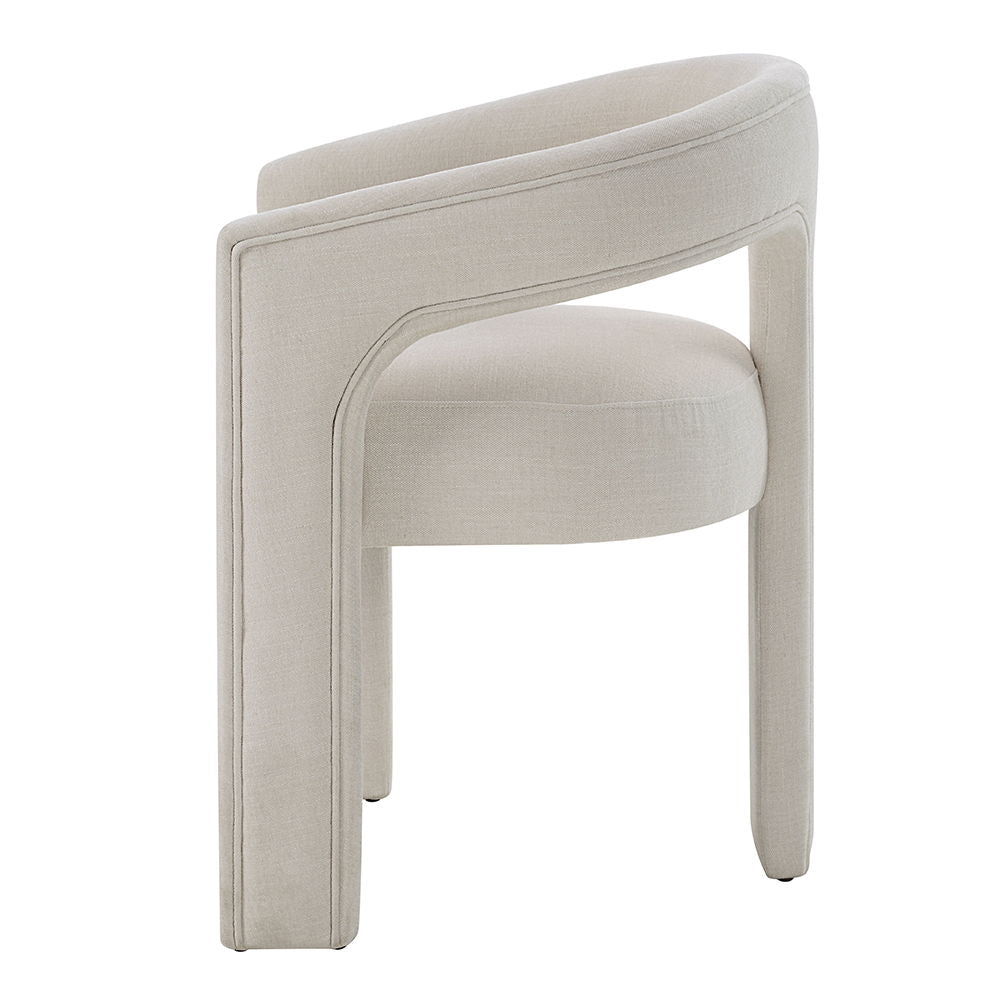 Gamarya - Side Chair (Set of 2) - White Chenille - Urban Living Furniture (Los Angeles, CA)
