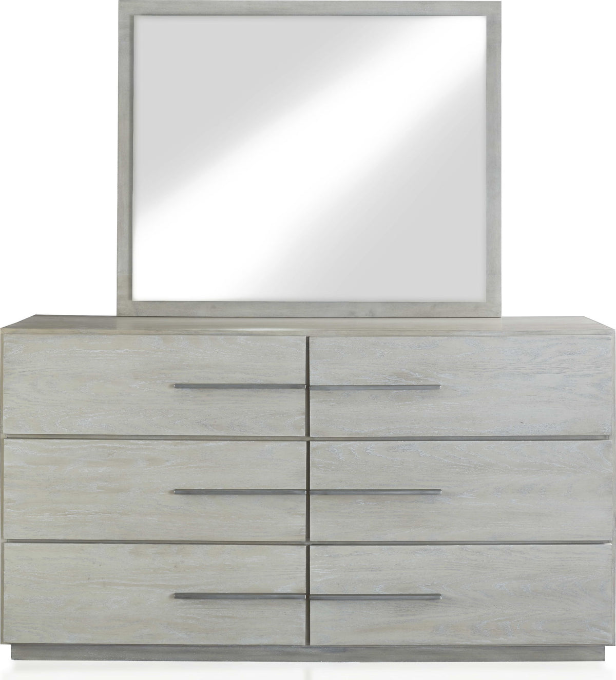 Destination - Six Drawer Dresser - Cotton Gray (2024)