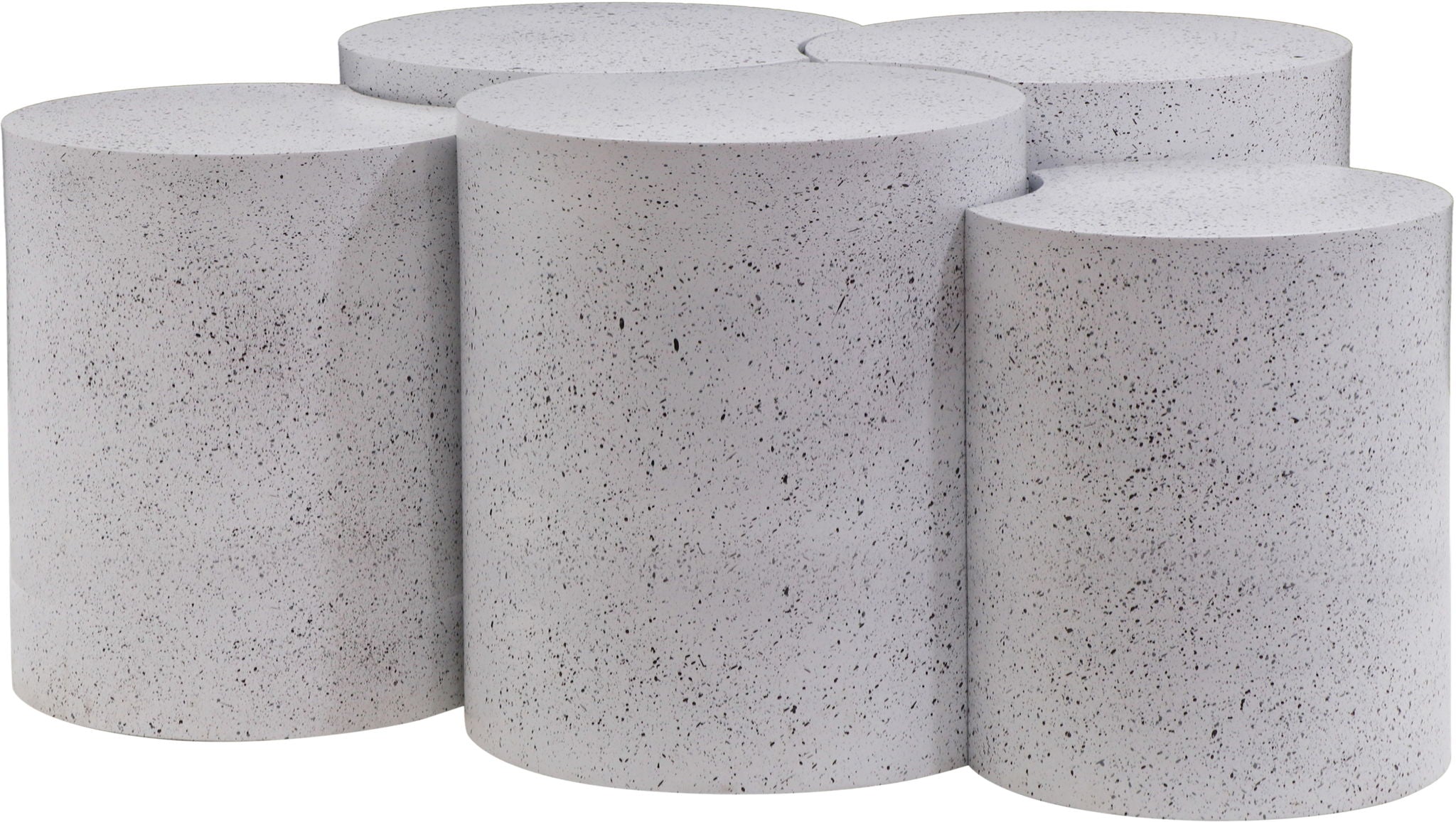 Dimple - 20" 5 Piece Modular Coffee Table - Terazzo Finish - Urban Living Furniture (Los Angeles, CA)