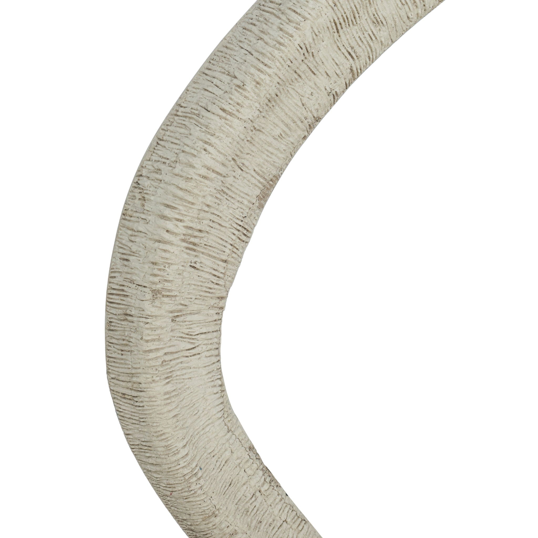 Orpheus - 35" x 31" Ribbed Wall Mirror - Faux Stone - Urban Living Furniture (Los Angeles, CA)