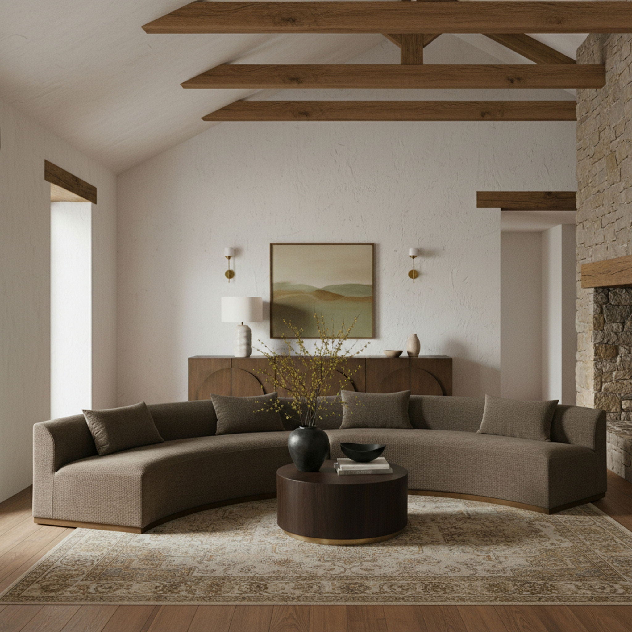 Avanti - 182.5" Chenille Fabric Upholstered 2 Piece Modular Sectional - Urban Living Furniture (Los Angeles, CA)