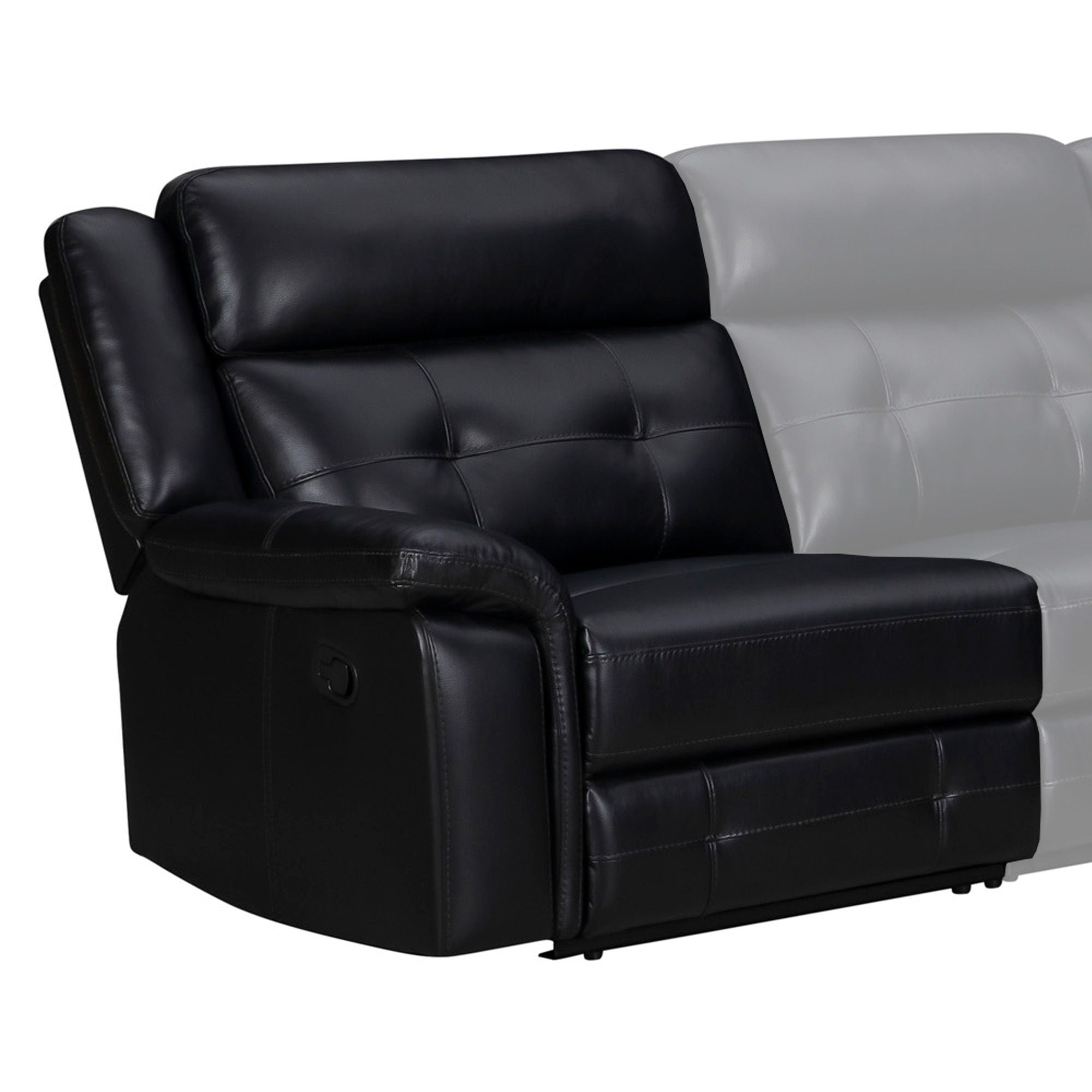 Clayton - Manual Left Arm Facing Chair - Phantom - Urban Living Furniture (Los Angeles, CA)