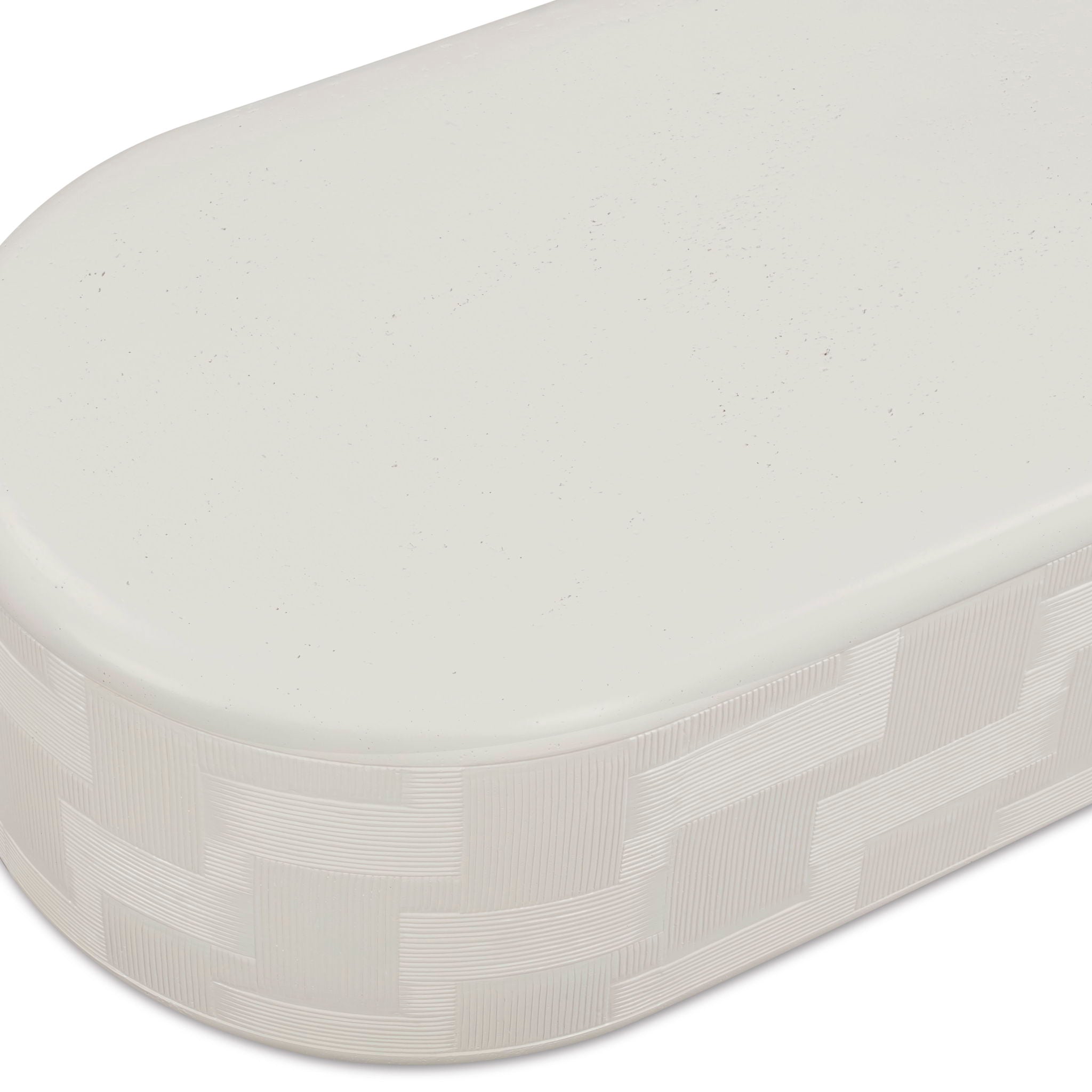 Surraya - Concrete Rounded Coffee Table