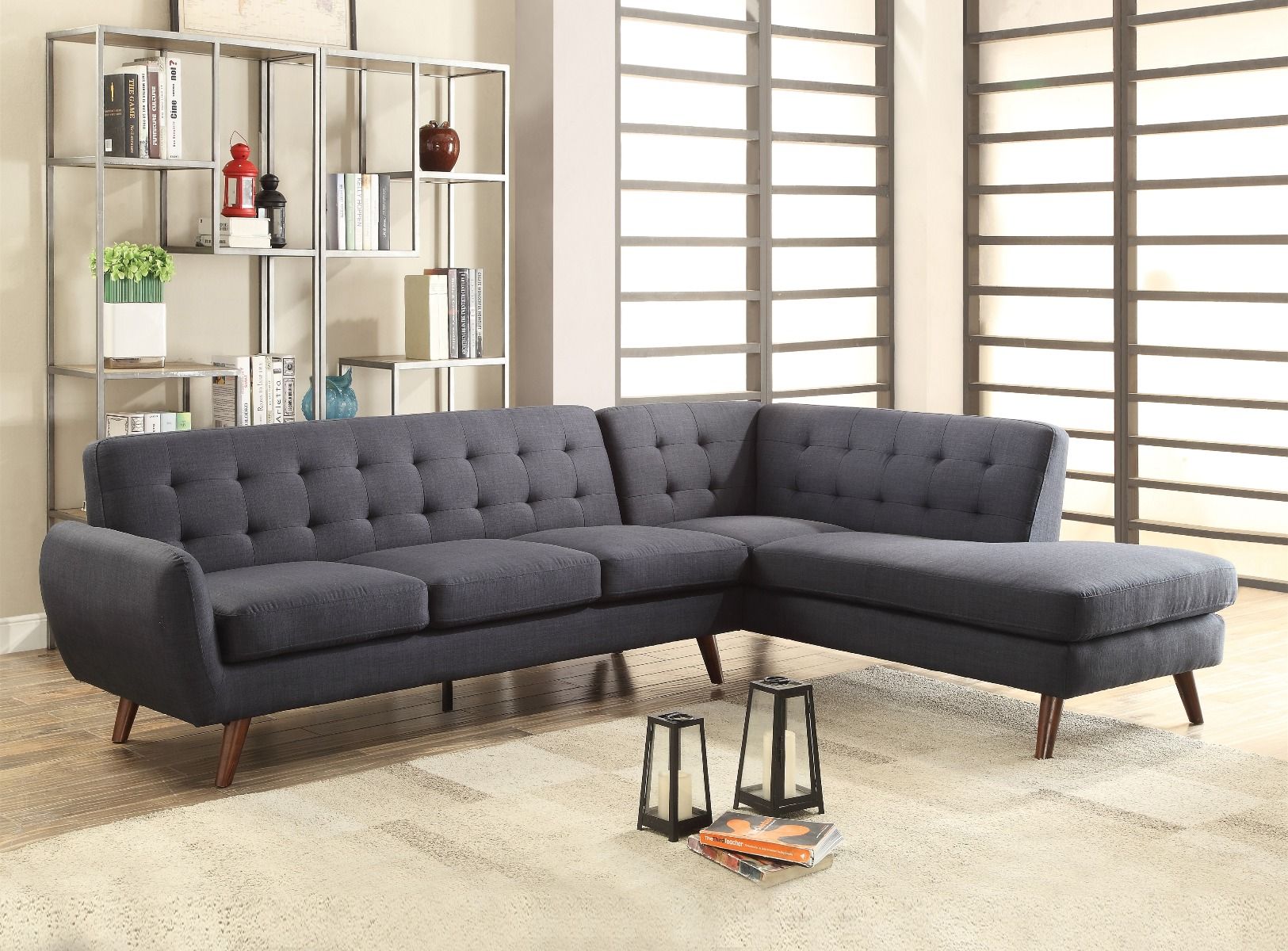 Acme - Sectional Sofa - Gray - Urban Living Furniture (Los Angeles, CA)