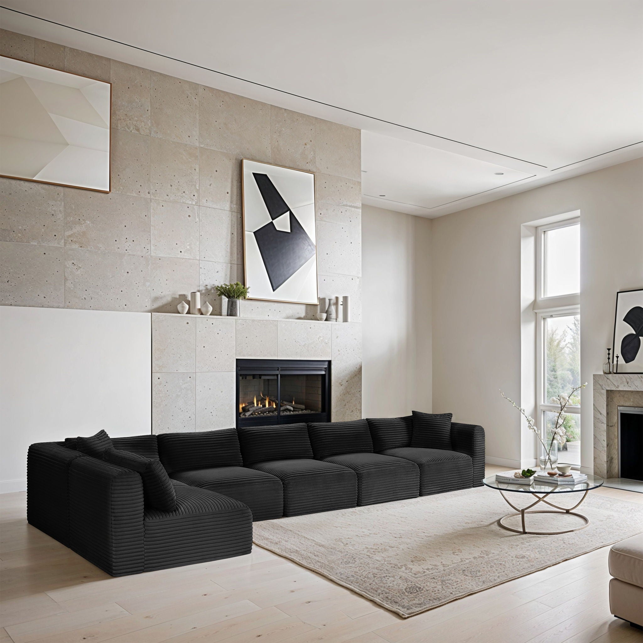 Shaggy - 6 Piece Modular Sectional - Urban Living Furniture (Los Angeles, CA)