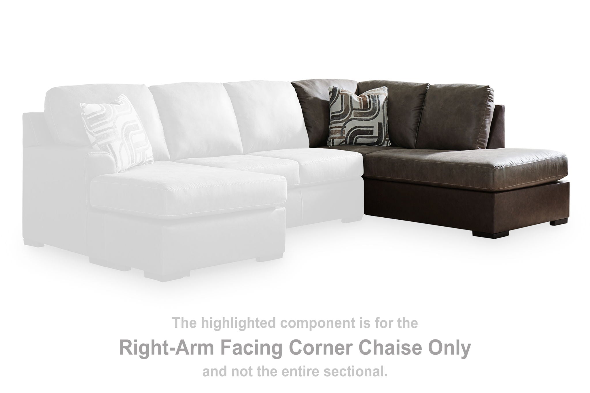 Castille Way - RAF Corner Chaise - Fossil