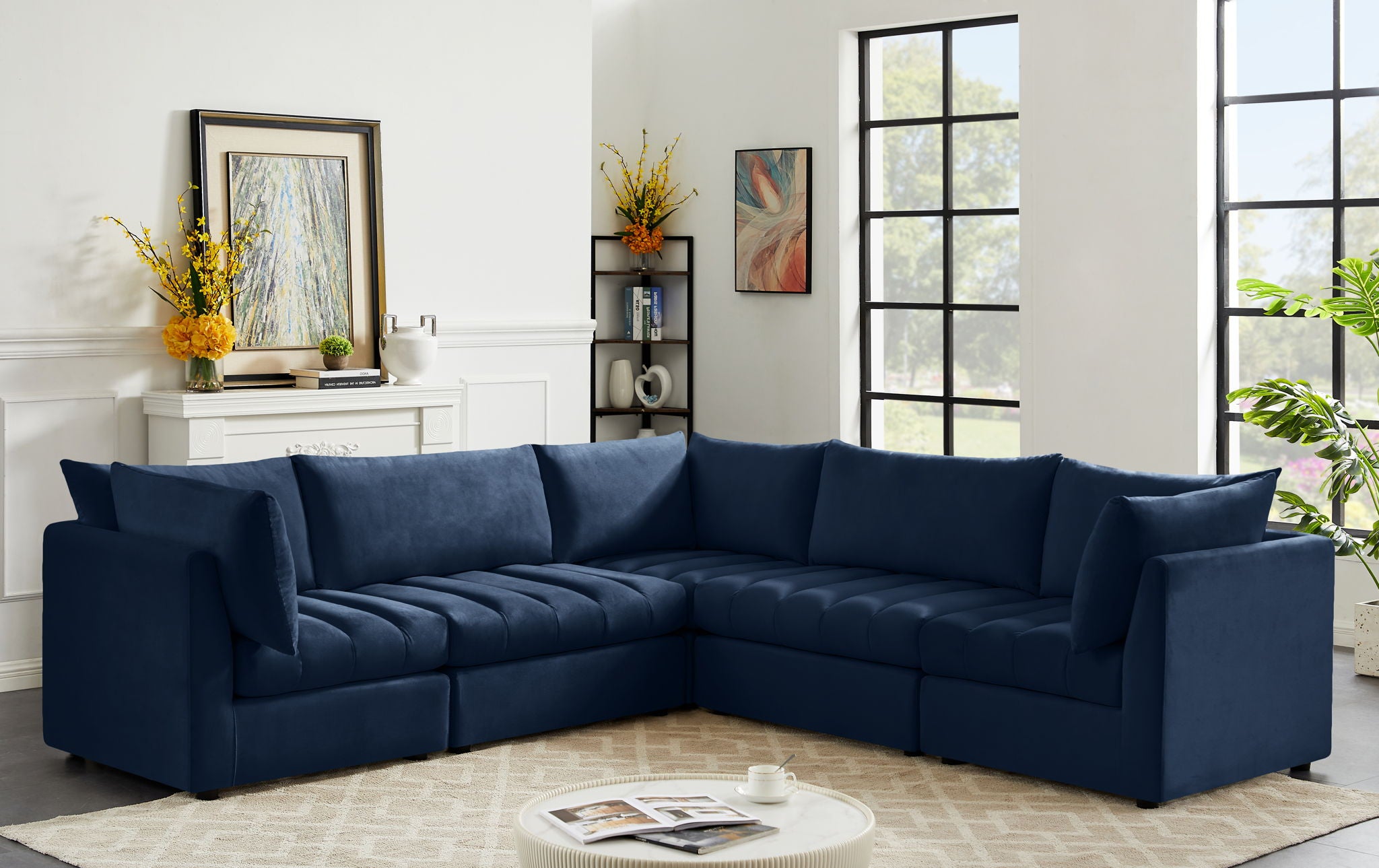 Jacob - Modular Corner Sectional 5 Piece - Urban Living Furniture (Los Angeles, CA)