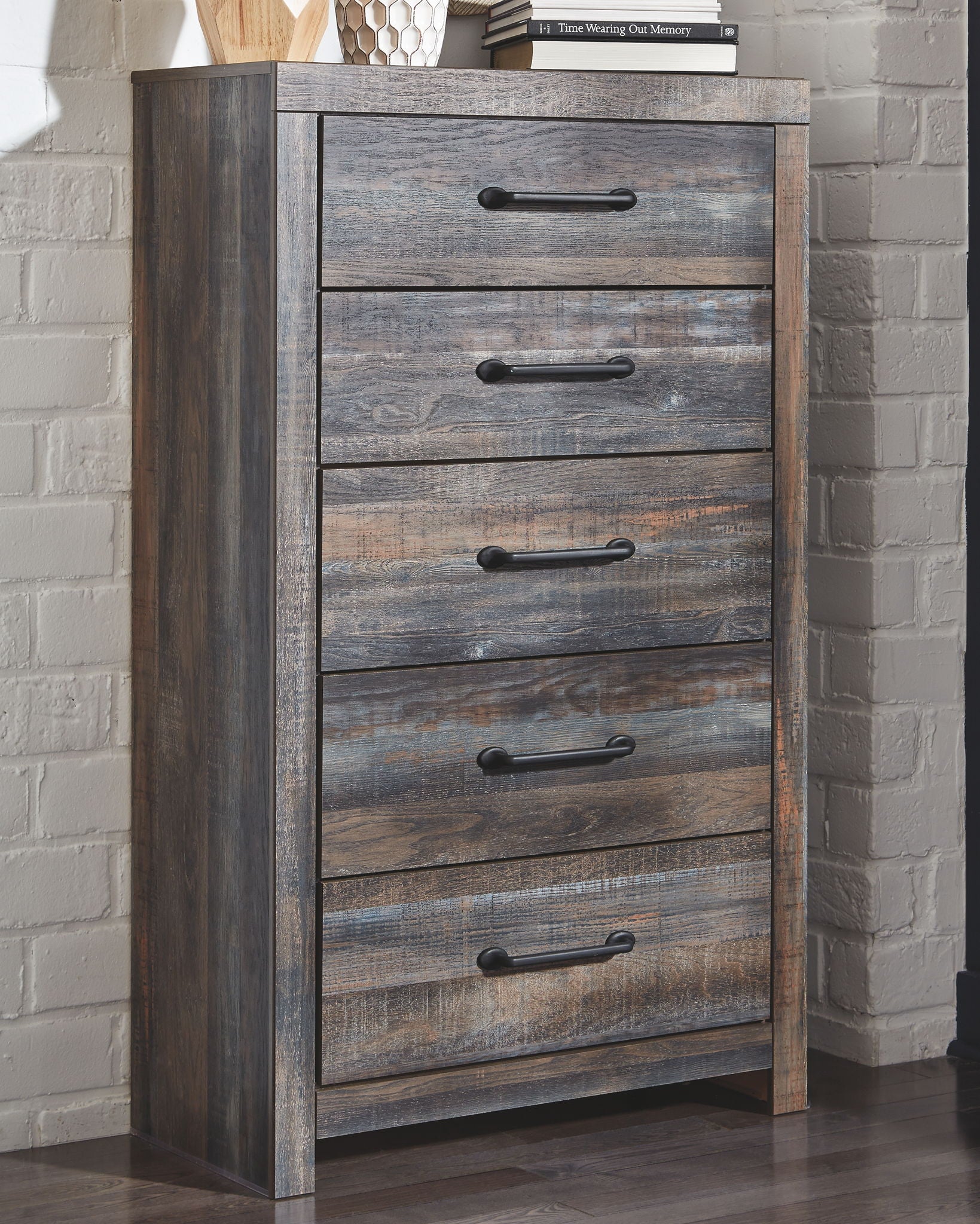 Drystan - Dresser, Mirror, Bookcase Bed Set - Urban Living Furniture (Los Angeles, CA)