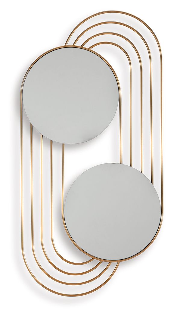 Warrenley - Gold Finish - Accent Mirror - Urban Living Furniture (Los Angeles, CA)