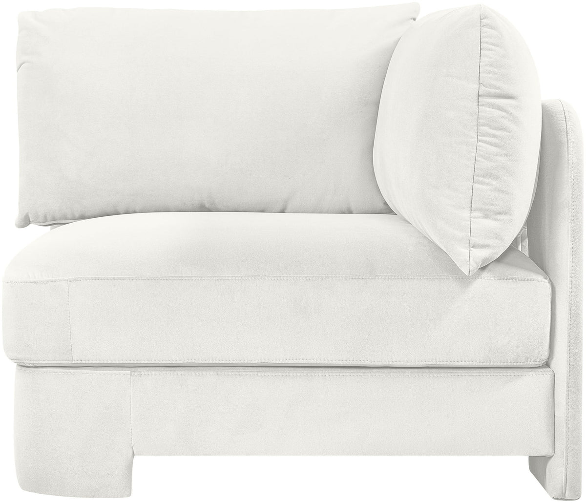 Hammond - Velvet Performance Fabric Upholstered Corner Chair