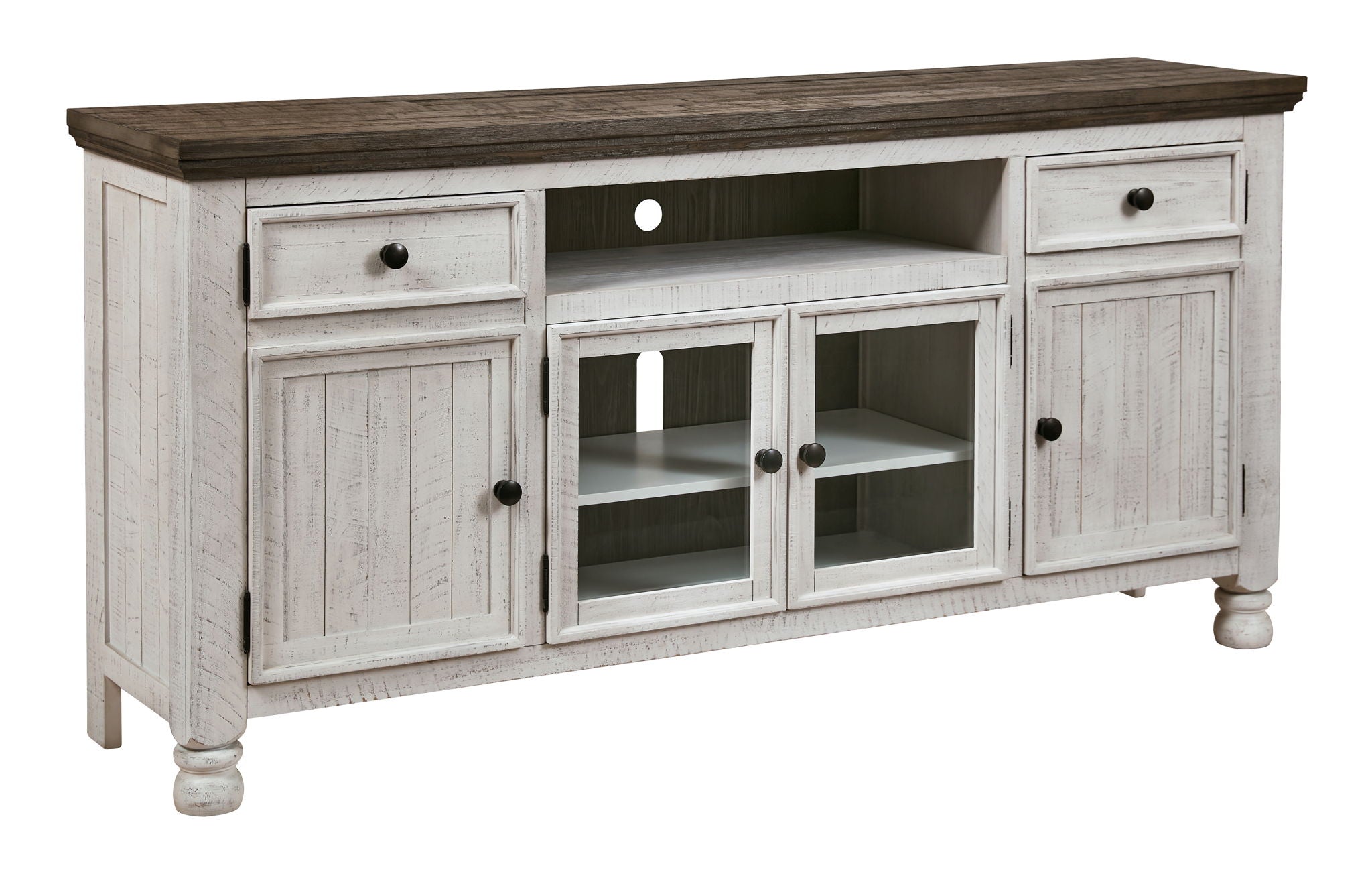 Havalance - Brown / Beige - Extra Large TV Stand - 4 Doors - Urban Living Furniture (Los Angeles, CA)