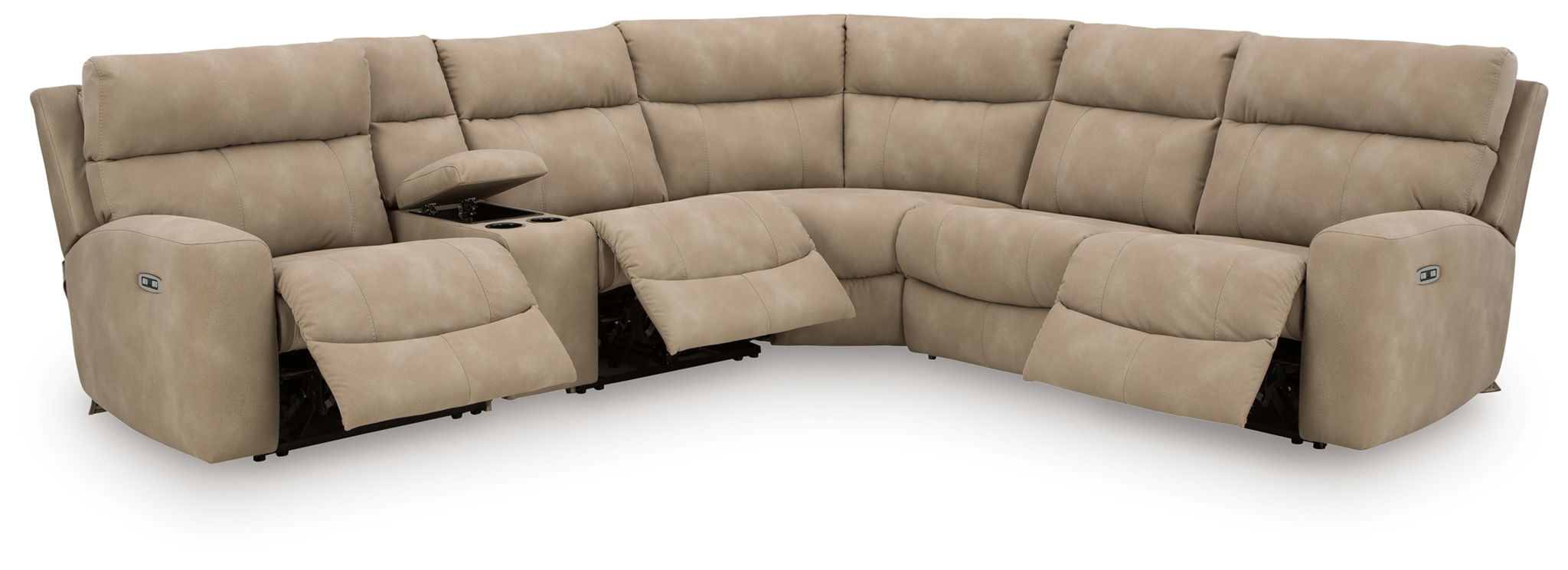 Next-Gen Durapella - Power Reclining Sectional Set - Urban Living Furniture (Los Angeles, CA)