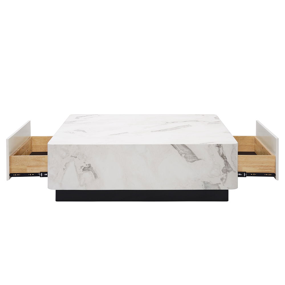 Fritzy - Coffee Table - Engineered Stone - Urban Living Furniture (Los Angeles, CA)